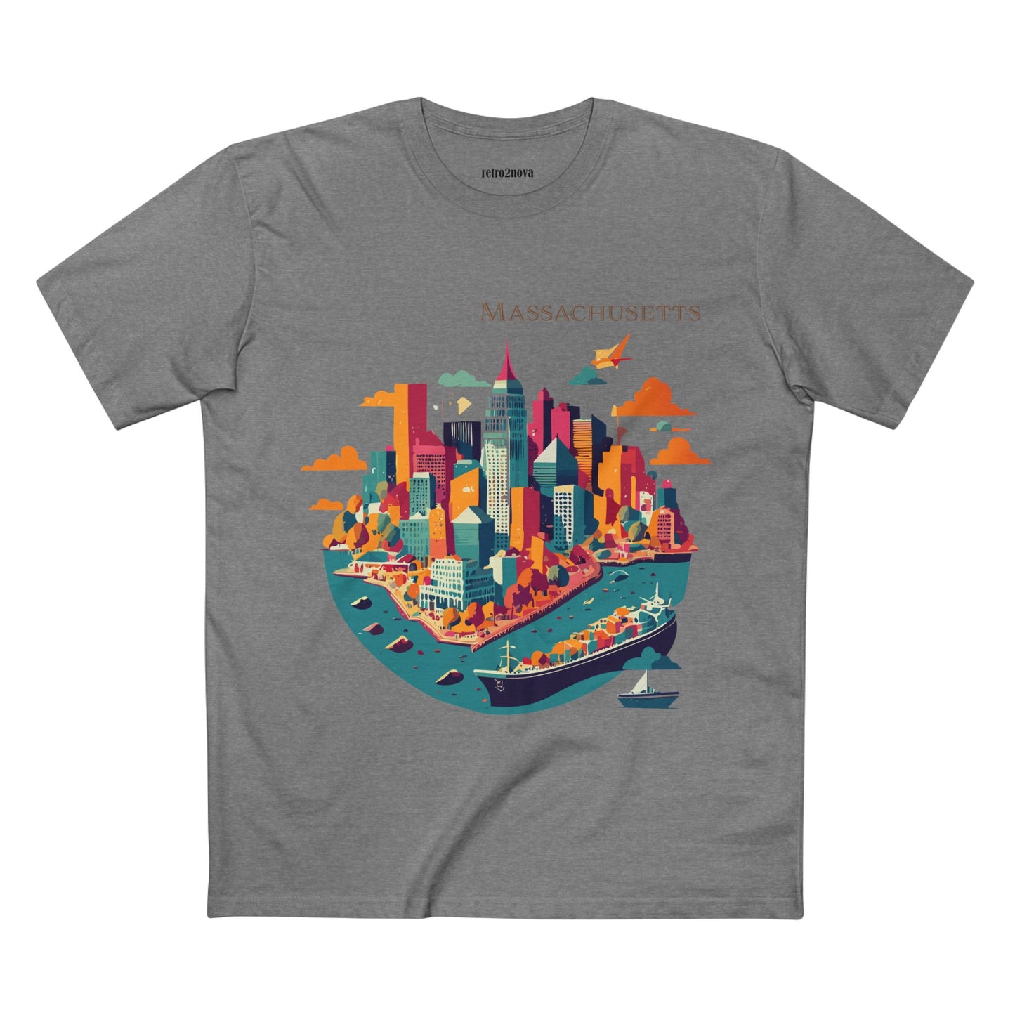 US State Shirts, Massachusetts Shirt