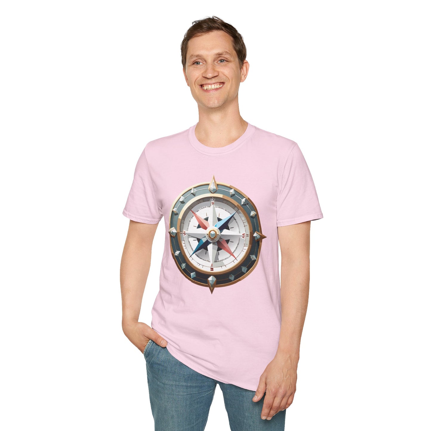 Compass T Shirt, Compass Shirt, Shirt with Compass, Navigator Shirt