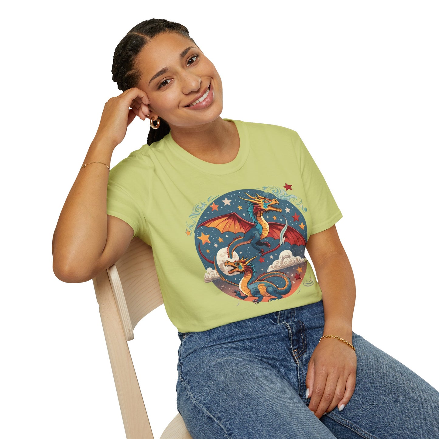 Dragon T Shirt, Dragon Shirt, Shirt with Animals, Animal Shirt