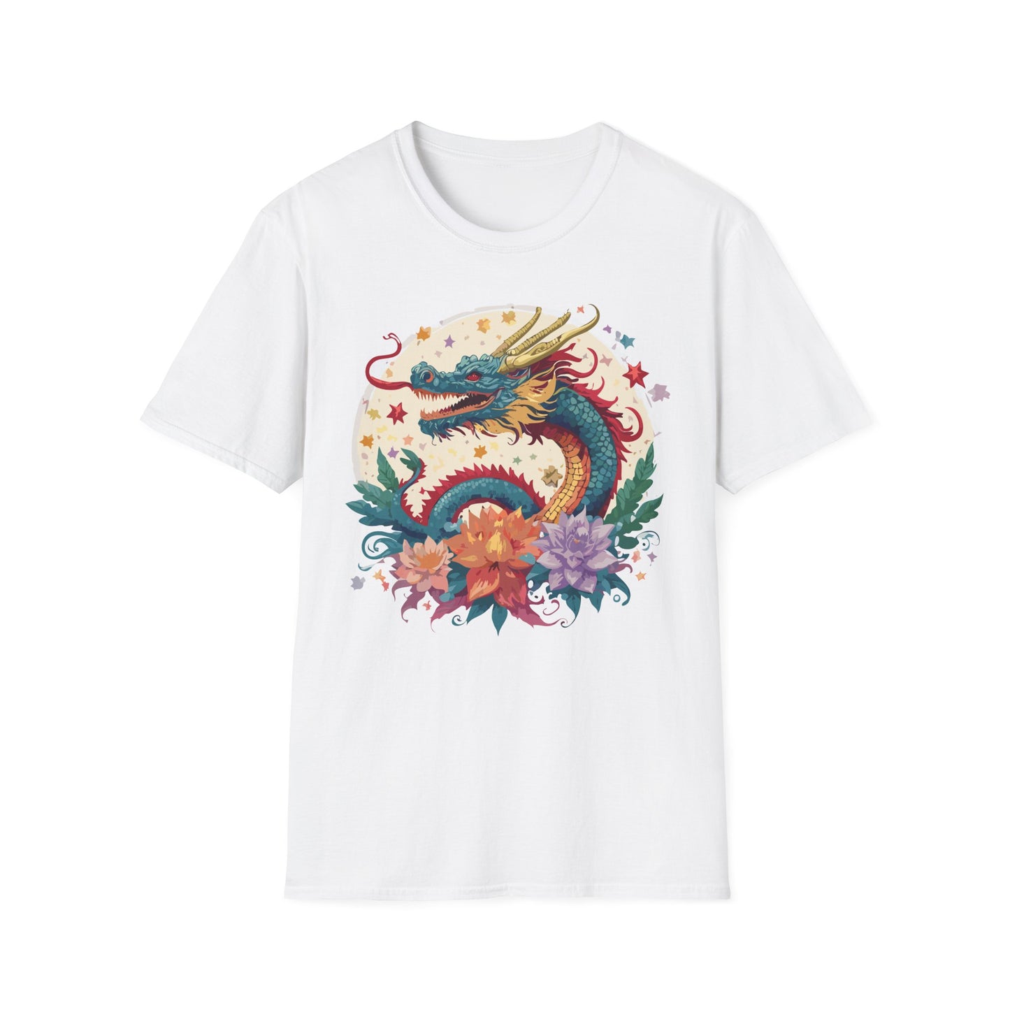 Dragon T Shirt, Dragon Shirt, Shirt with Animals, Animal Shirt