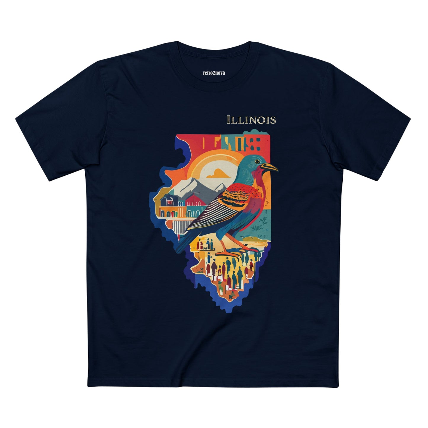 US State Shirts, Illinois Shirt