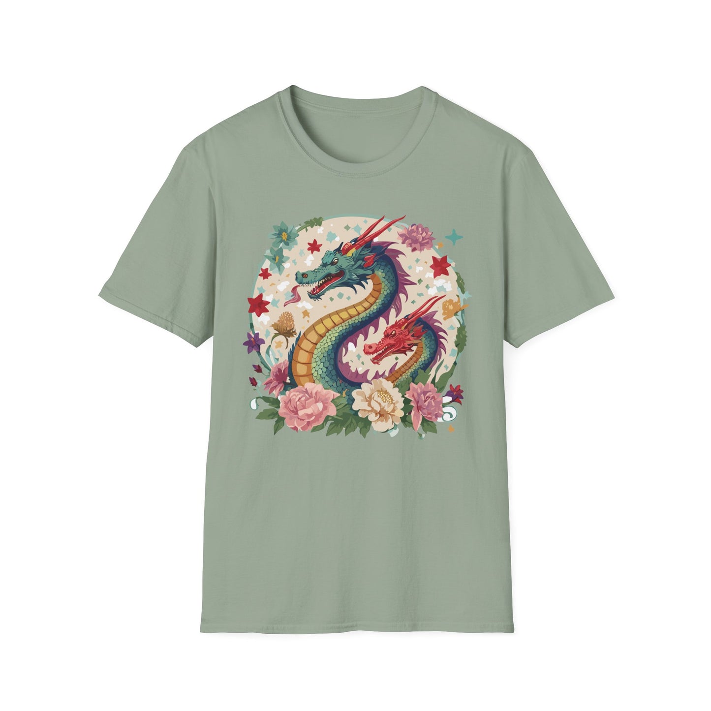 Dragon T Shirt, Dragon Shirt, Shirt with Animals, Animal Shirt