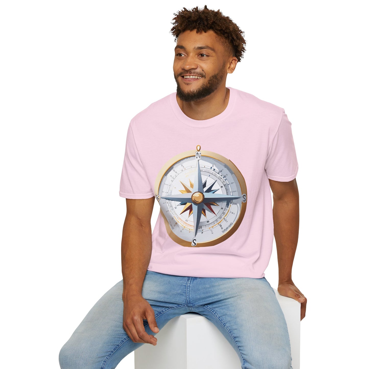 Compass T Shirt, Compass Shirt, Shirt with Compass, Navigator Shirt