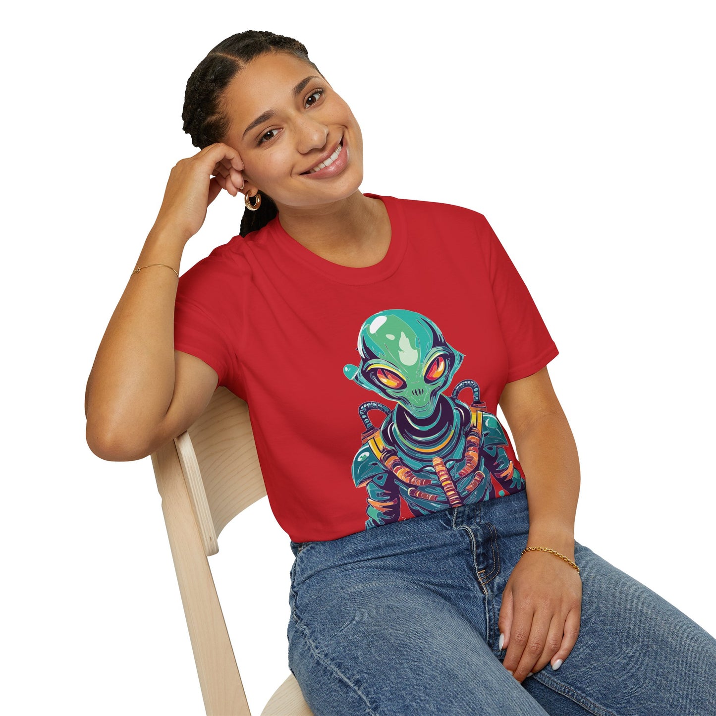 Alien T Shirt, Cosmos Shirt, Shirt with Aliens, Cosmo Shirts