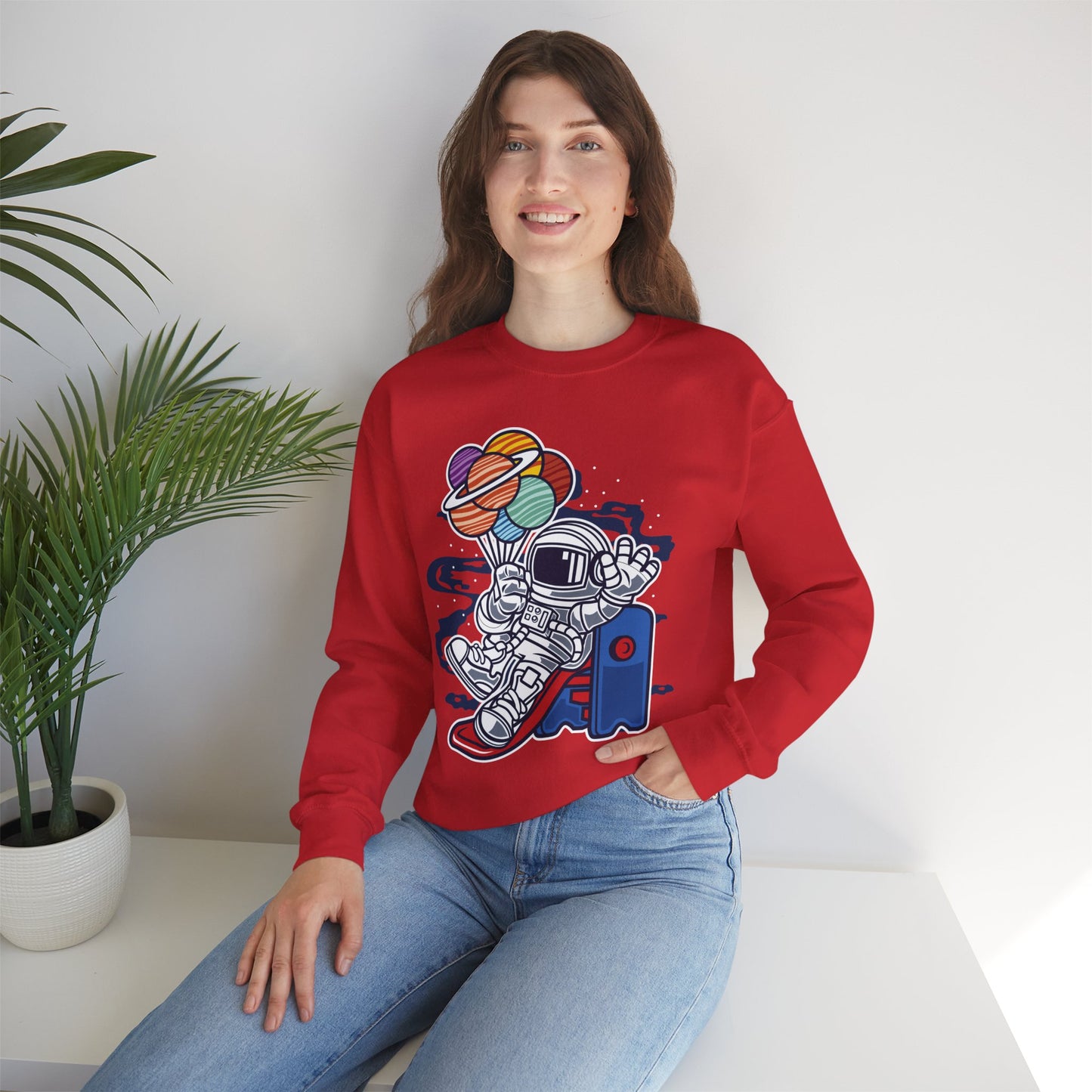 Space Shuttle Sweatshirt, Cosmic Sweatshirt, Astronaut Sweatshirt, Space Cosmic Sweatshirt