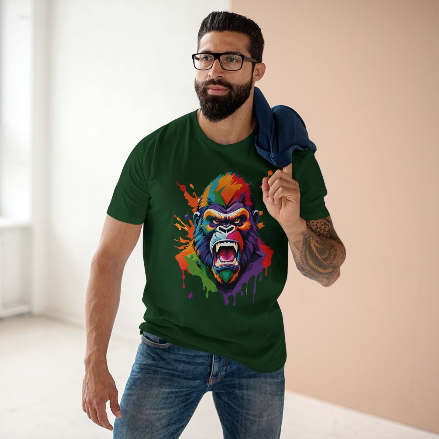 Animal Shirt, Gorilla Shirt - SudokuS