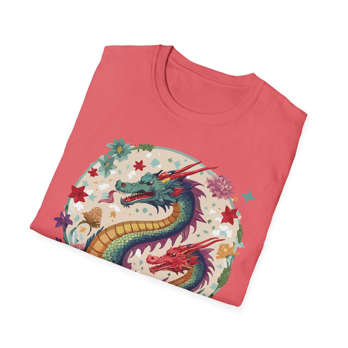 Dragon T Shirt, Dragon Shirt, Shirt with Animals, Animal Shirt
