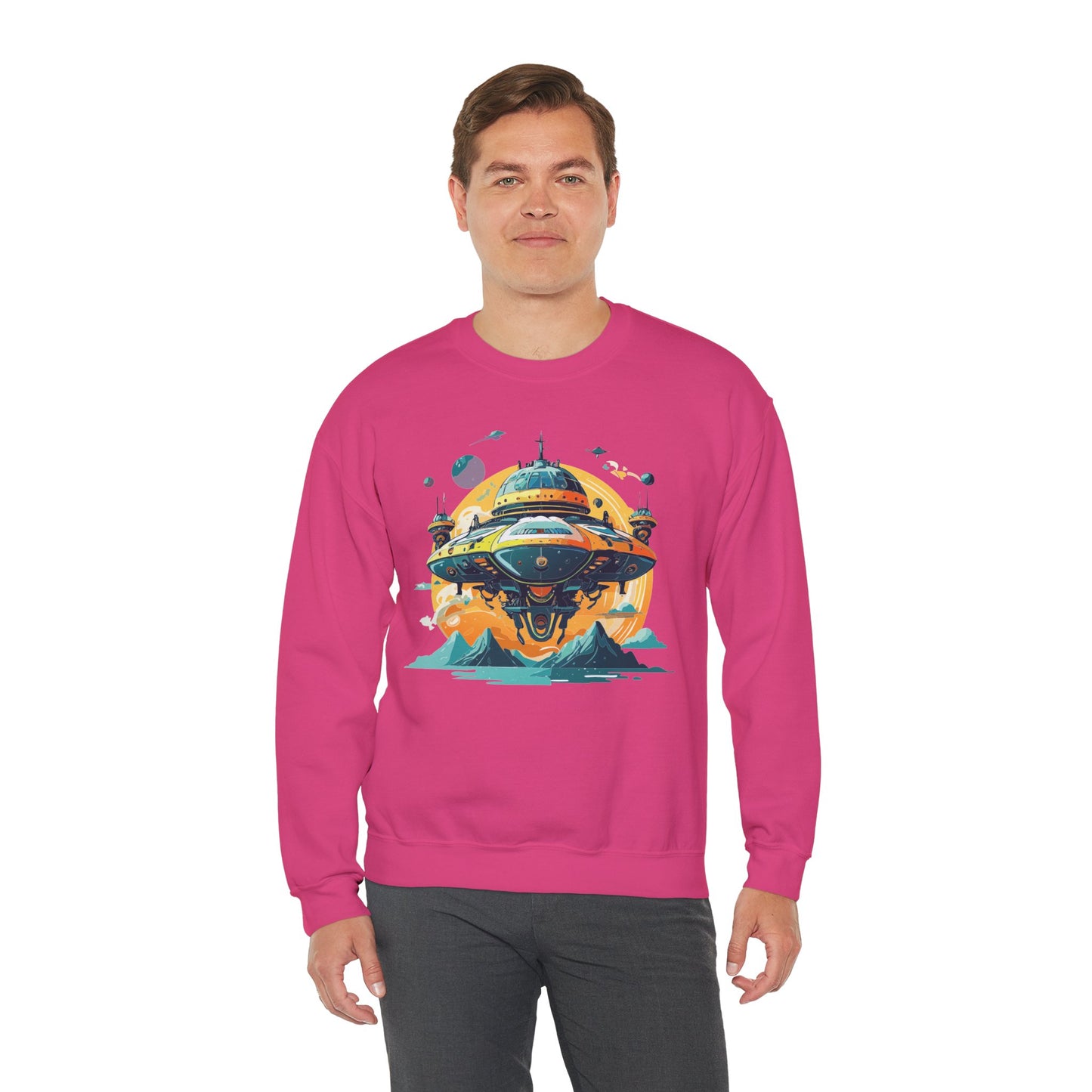 Space Shuttle Sweatshirt, Cosmic Sweatshirt, Astronaut Sweatshirt, Space Cosmic Sweatshirt