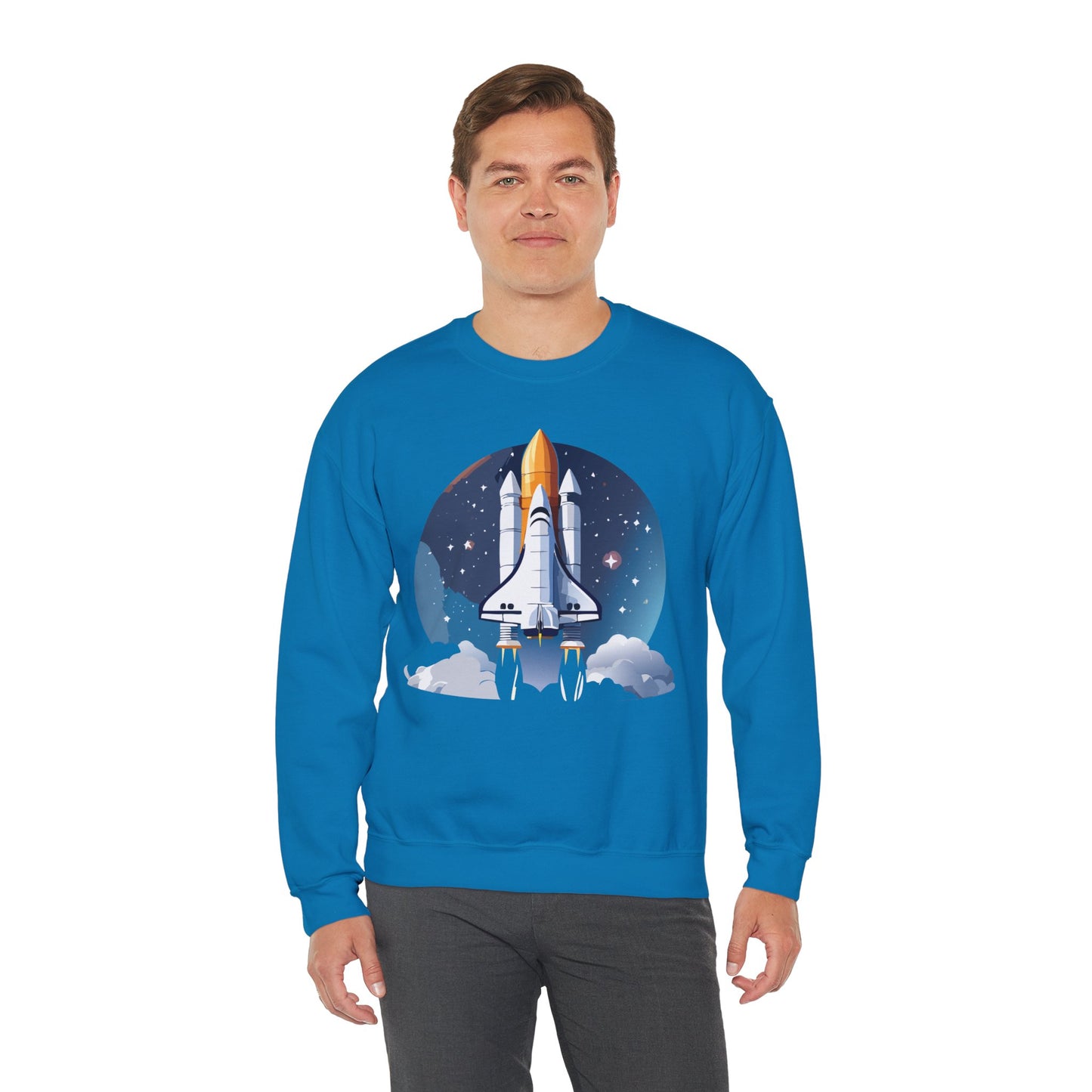 Space Shuttle Sweatshirt, Cosmic Sweatshirt, Astronaut Sweatshirt, Space Cosmic Sweatshirt