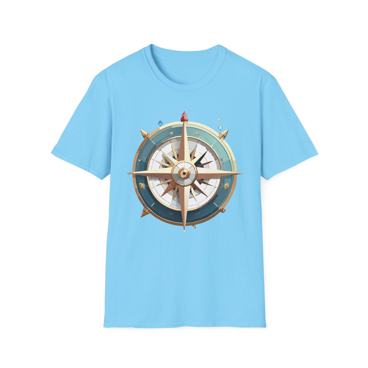 Compass T Shirt, Compass Shirt, Shirt with Compass, Navigator Shirt