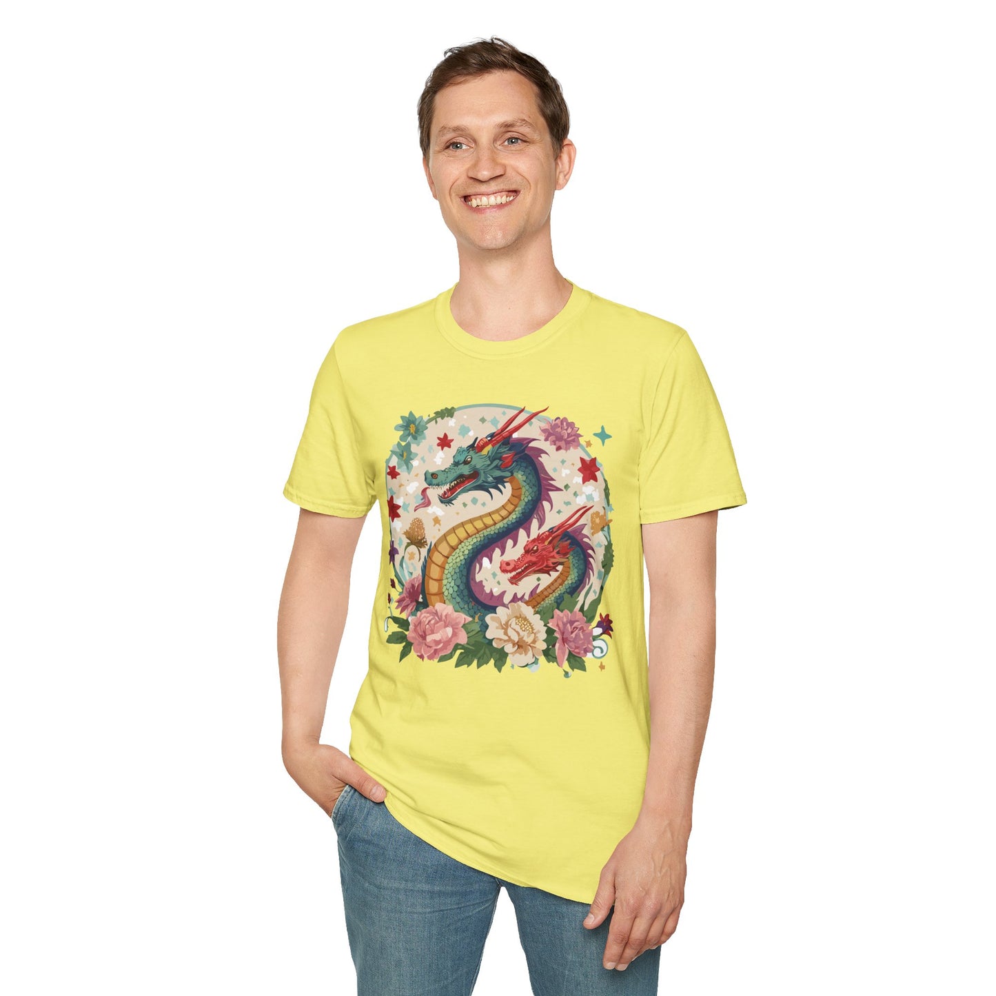 Dragon T Shirt, Dragon Shirt, Shirt with Animals, Animal Shirt