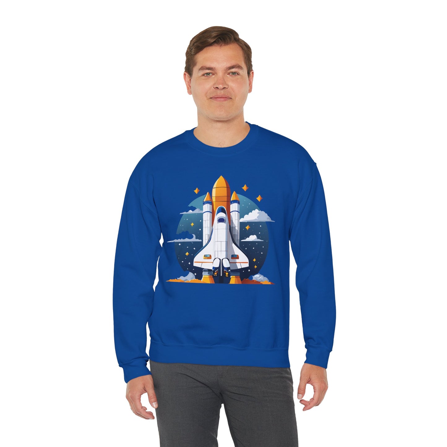 Space Shuttle Sweatshirt, Cosmic Sweatshirt, Astronaut Sweatshirt, Space Cosmic Sweatshirt