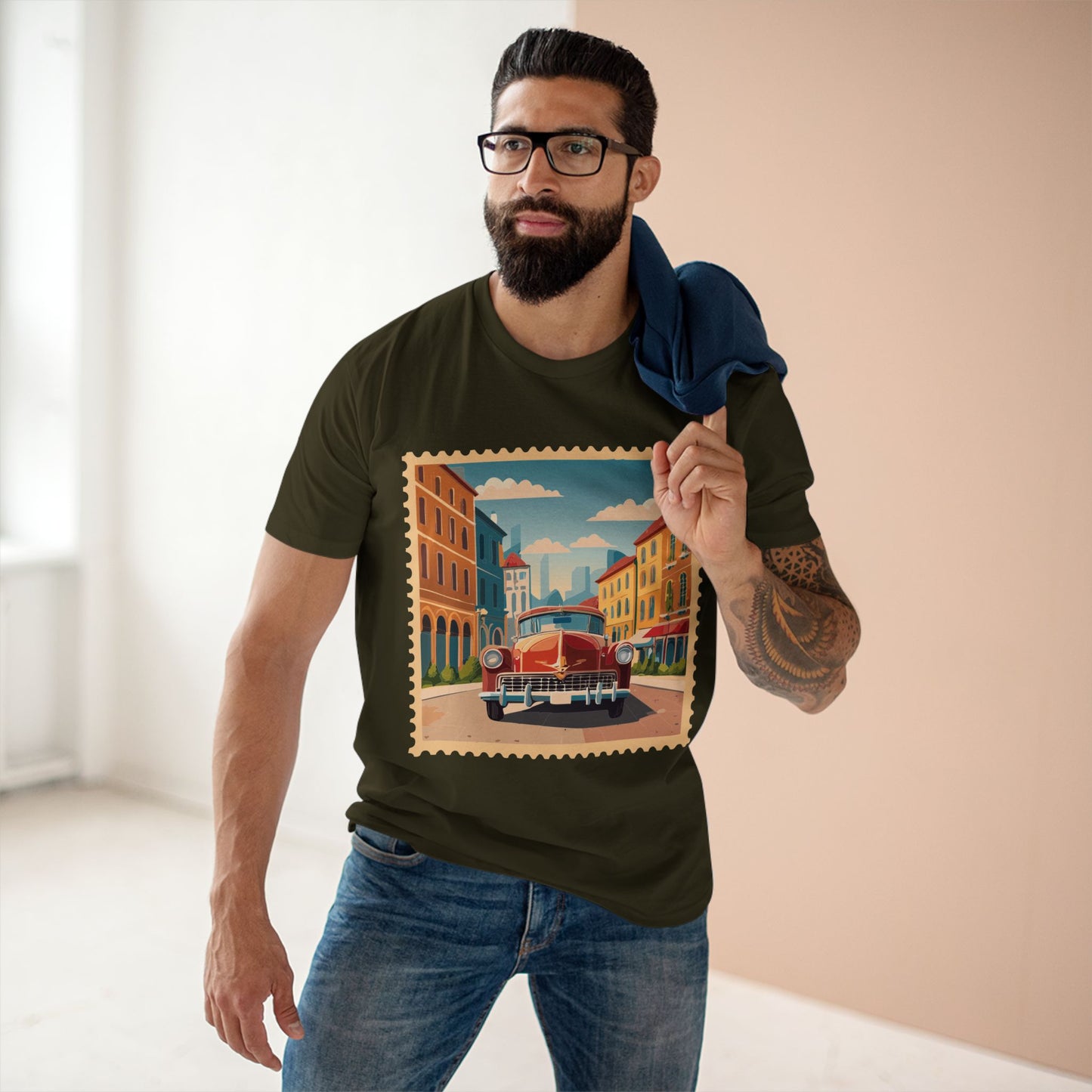Stamp Shirt, Postage Stamp Shirt