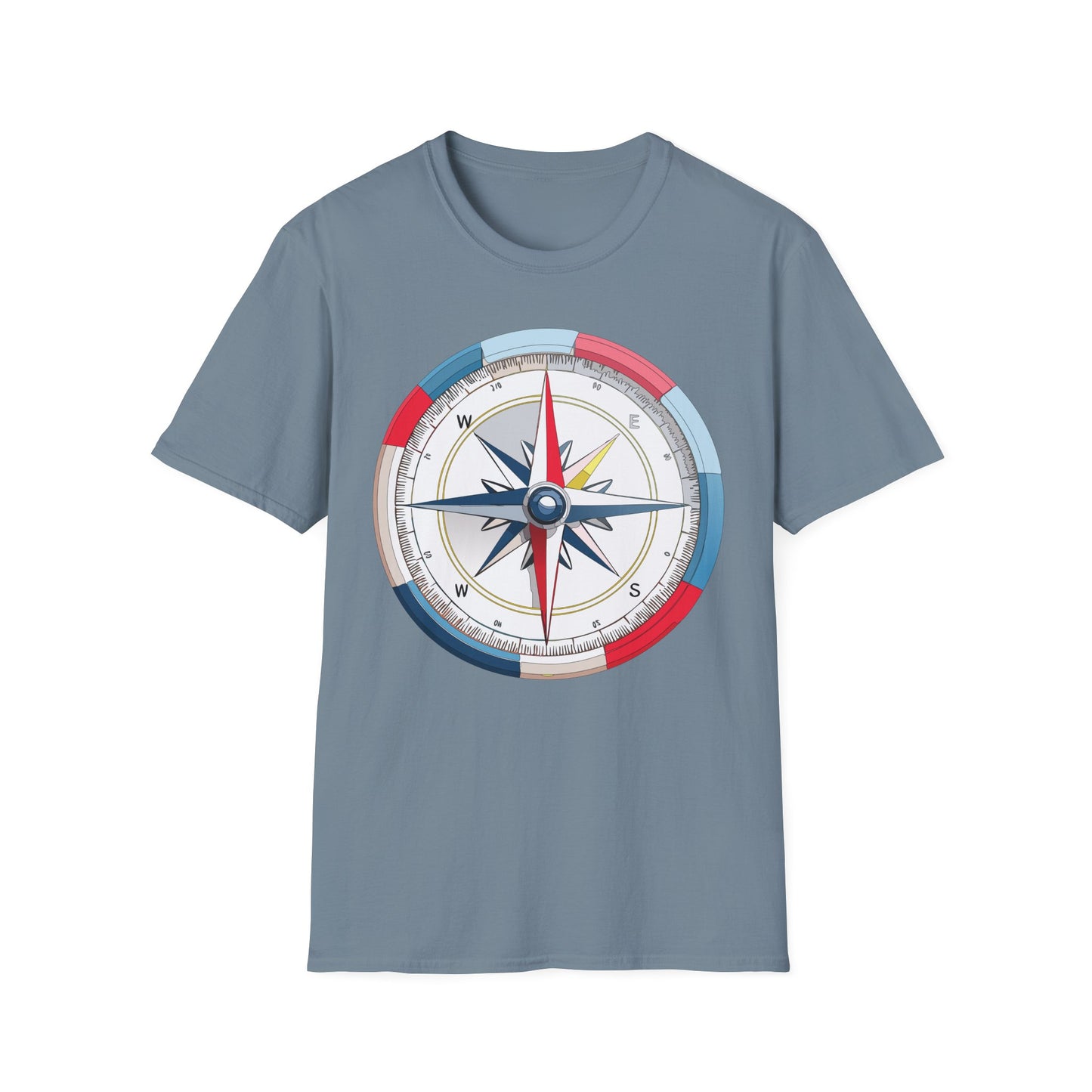 Compass T Shirt, Compass Shirt, Shirt with Compass, Navigator Shirt