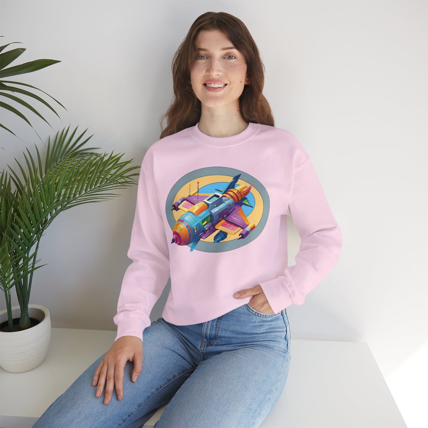 Space Shuttle Sweatshirt, Cosmic Sweatshirt, Astronaut Sweatshirt, Space Cosmic Sweatshirt
