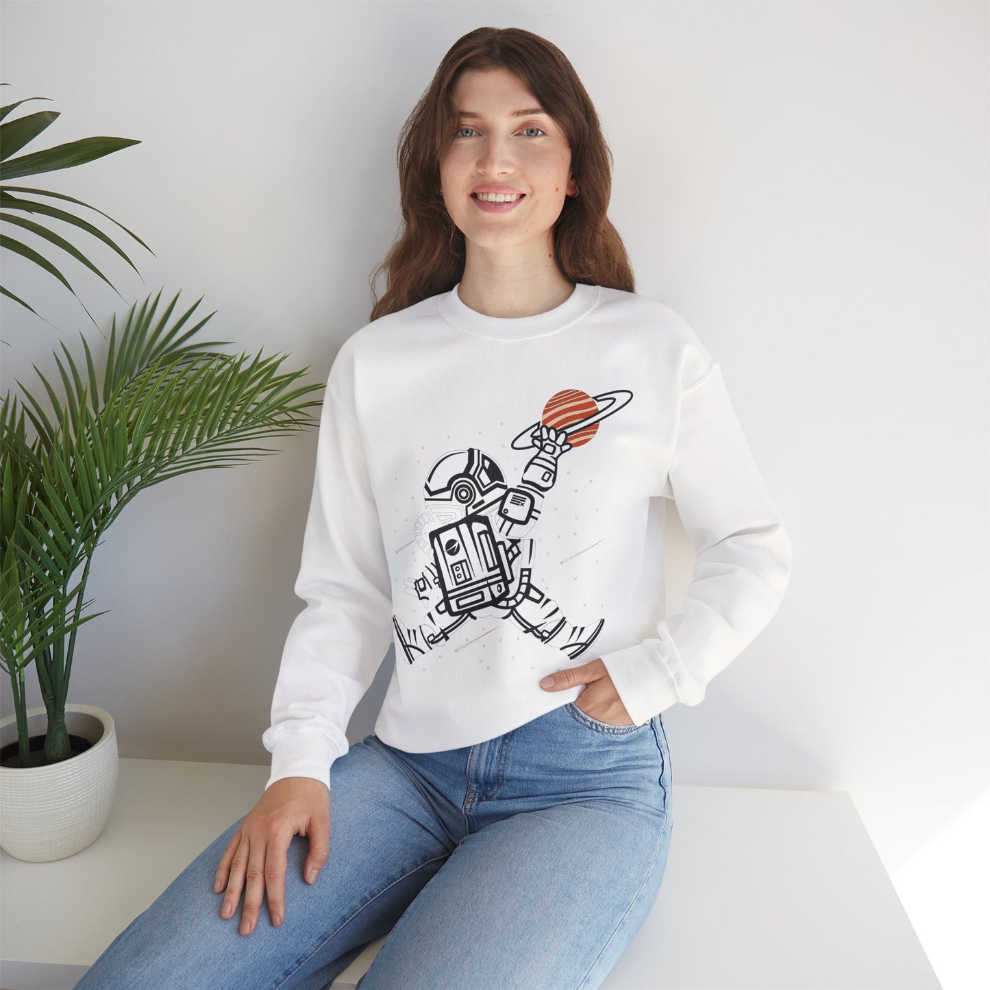 Space Shuttle Sweatshirt, Cosmic Sweatshirt, Astronaut Sweatshirt, Space Cosmic Sweatshirt