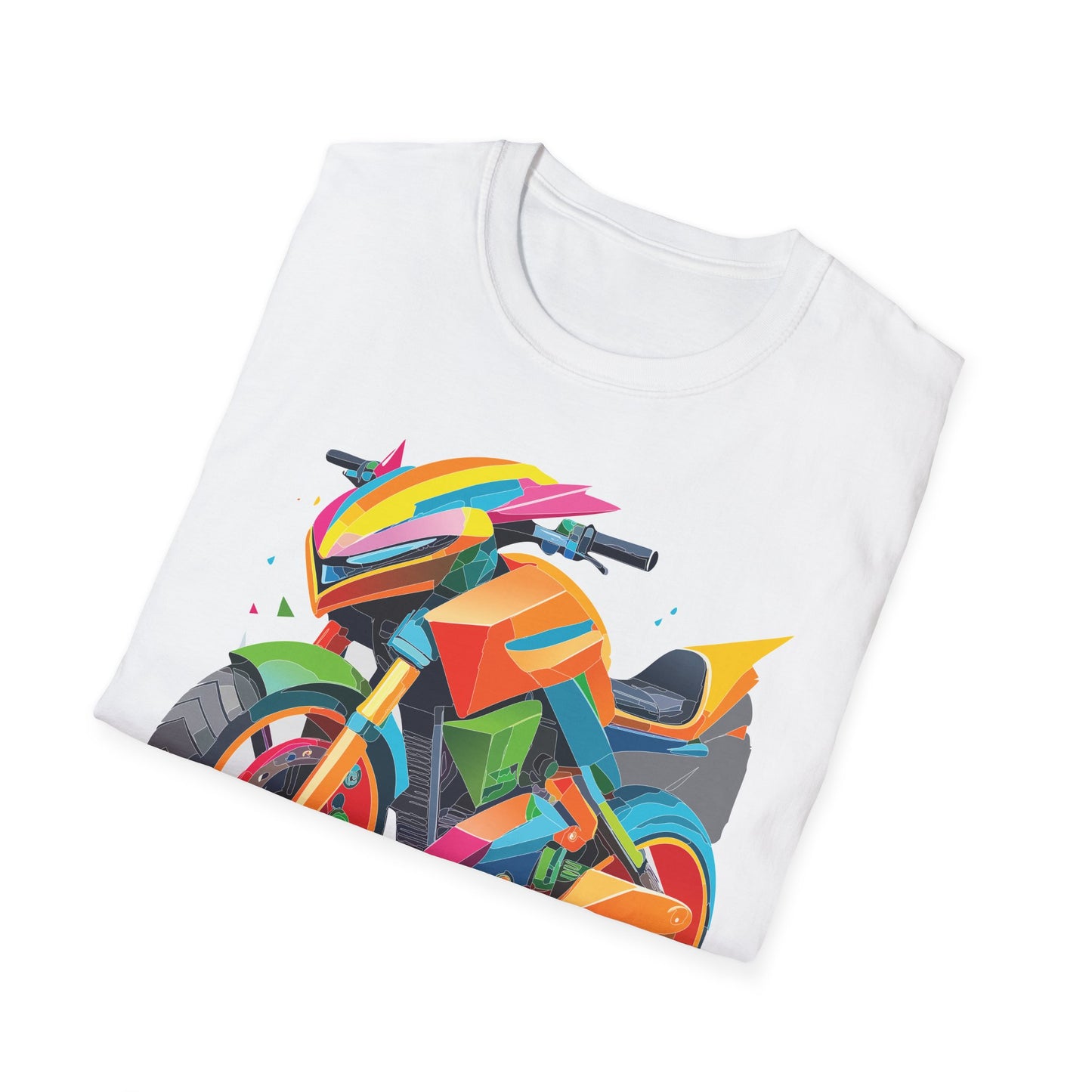 Bike T Shirt, Moto Shirt, Shirt with Motorcycle, MTB T Shirts