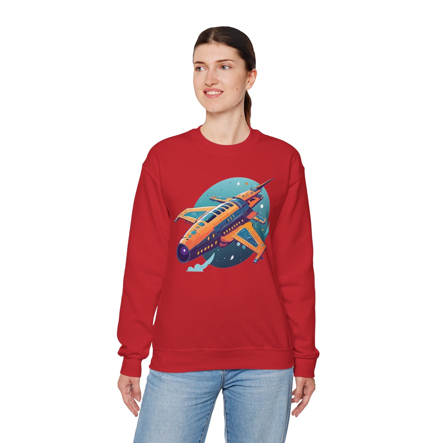 Space Shuttle Sweatshirt, Cosmic Sweatshirt, Astronaut Sweatshirt, Space Cosmic Sweatshirt
