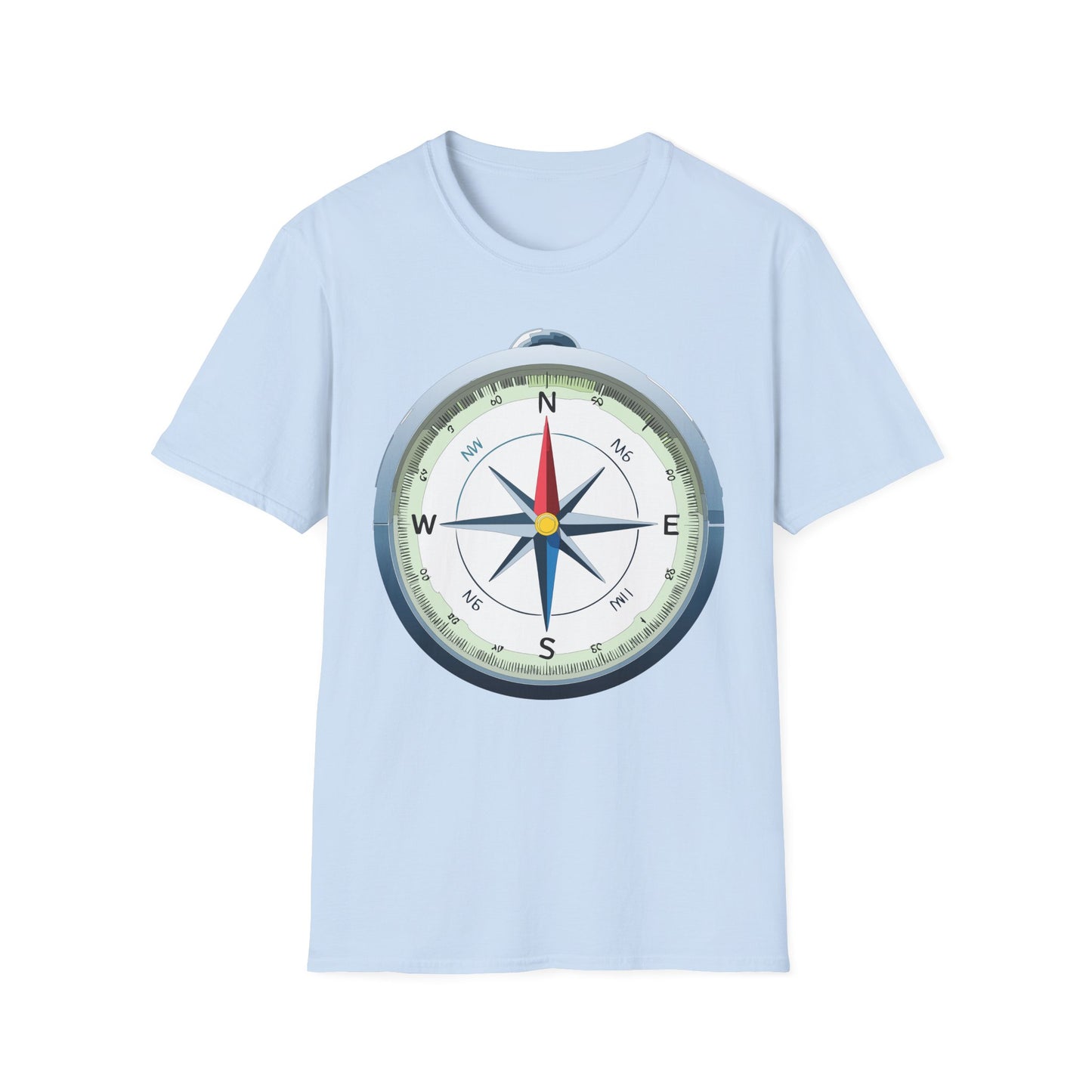 Compass T Shirt, Compass Shirt, Shirt with Compass, Navigator Shirt