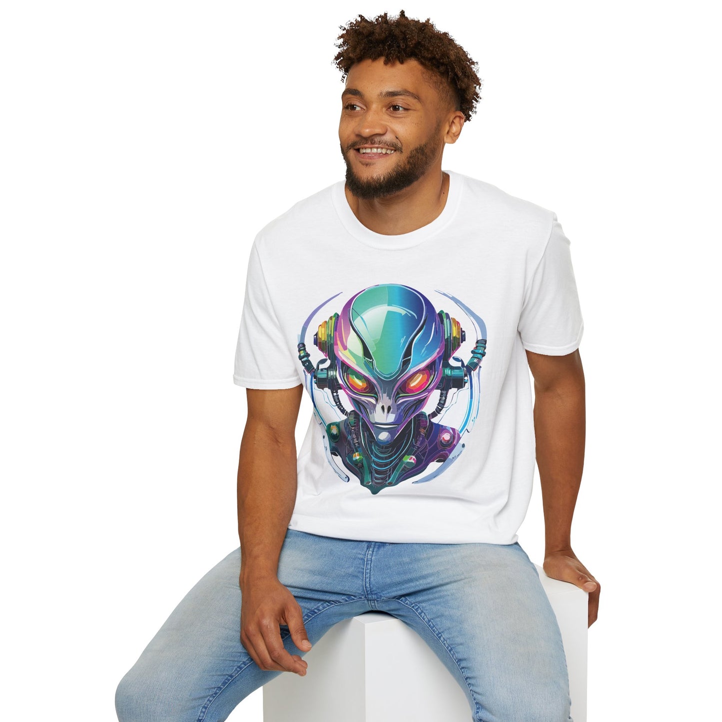 Alien T Shirt, Cosmos Shirt, Shirt with Aliens, Cosmo Shirts