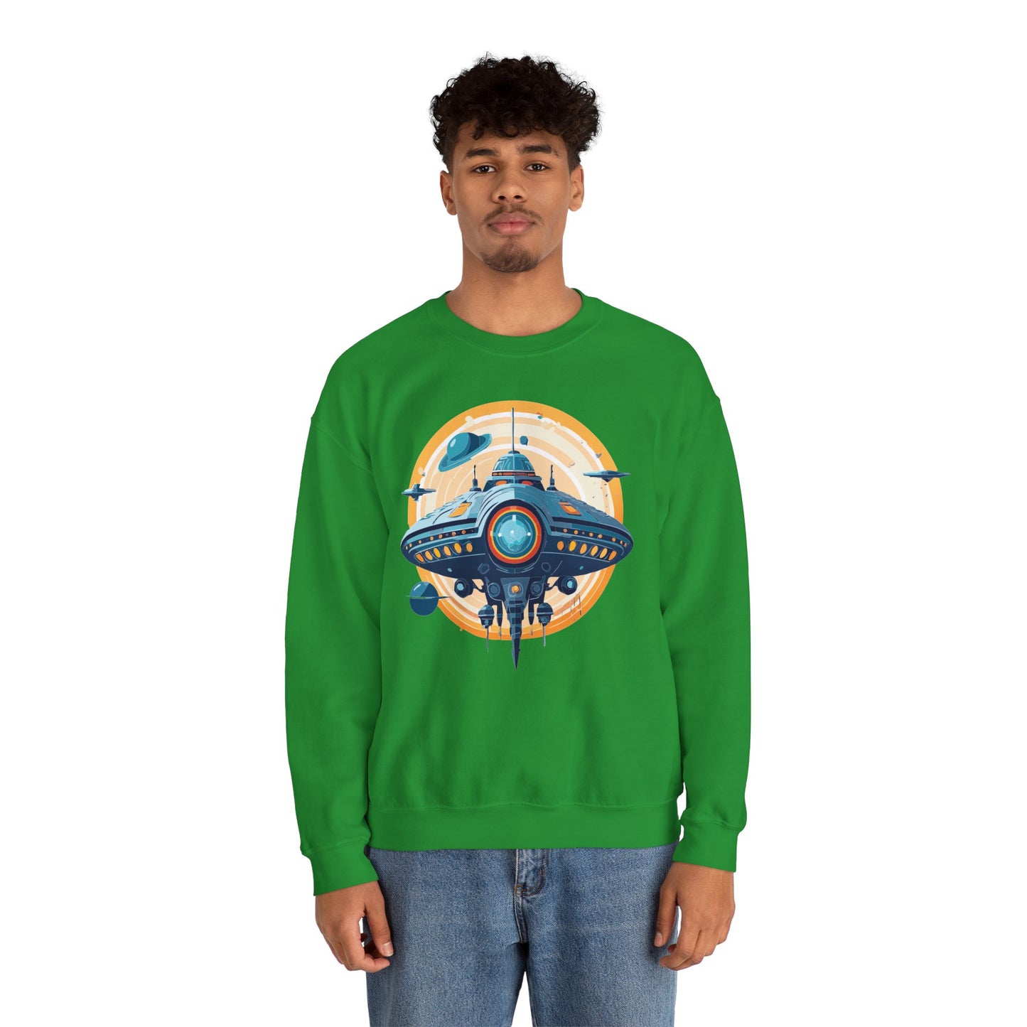 Space Shuttle Sweatshirt, Cosmic Sweatshirt, Astronaut Sweatshirt, Space Cosmic Sweatshirt