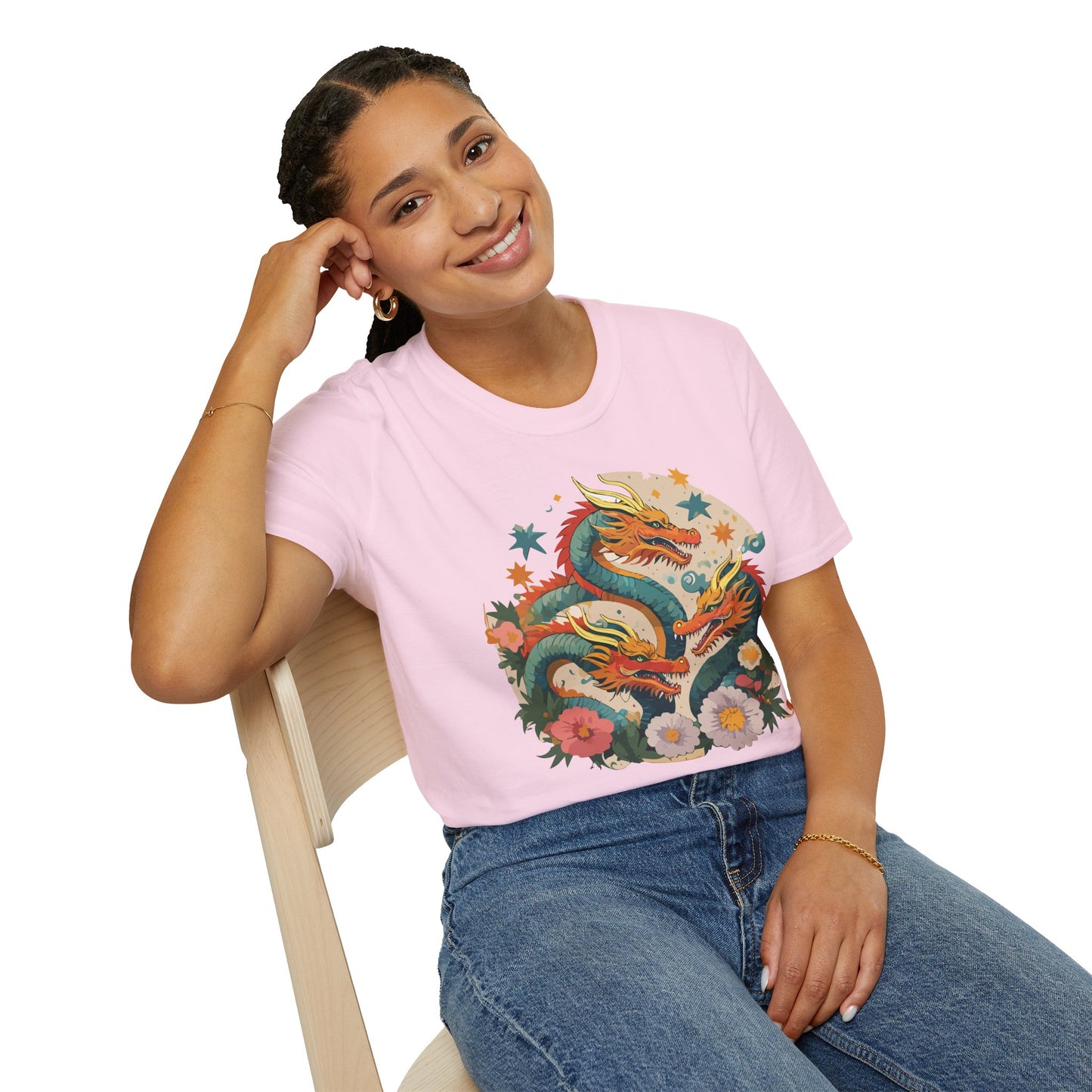 Dragon T Shirt, Dragon Shirt, Shirt with Animals, Animal Shirt