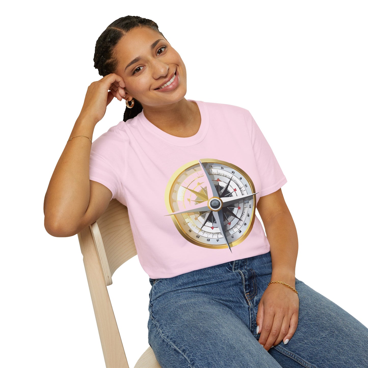 Compass T Shirt, Compass Shirt, Shirt with Compass, Navigator Shirt
