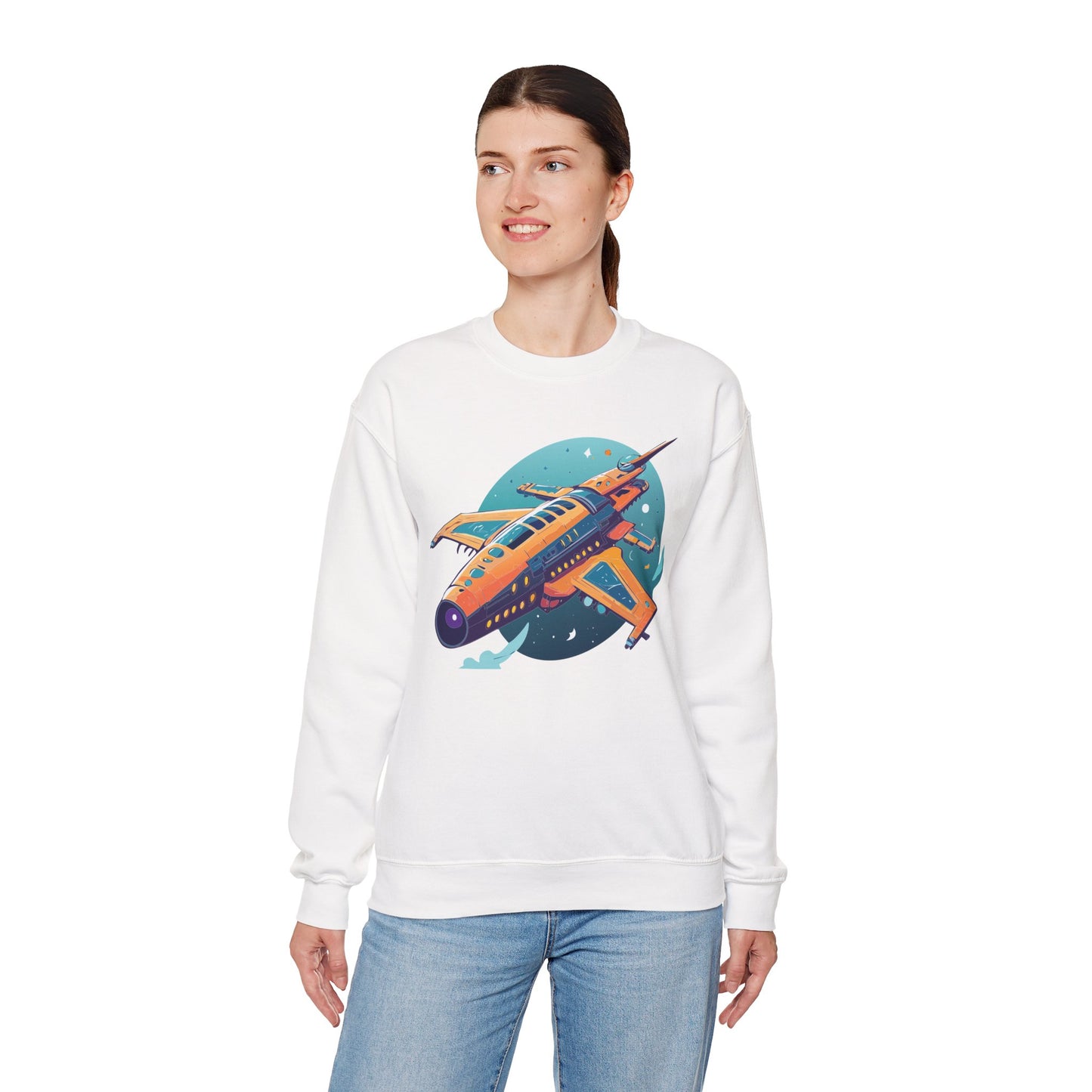 Space Shuttle Sweatshirt, Cosmic Sweatshirt, Astronaut Sweatshirt, Space Cosmic Sweatshirt