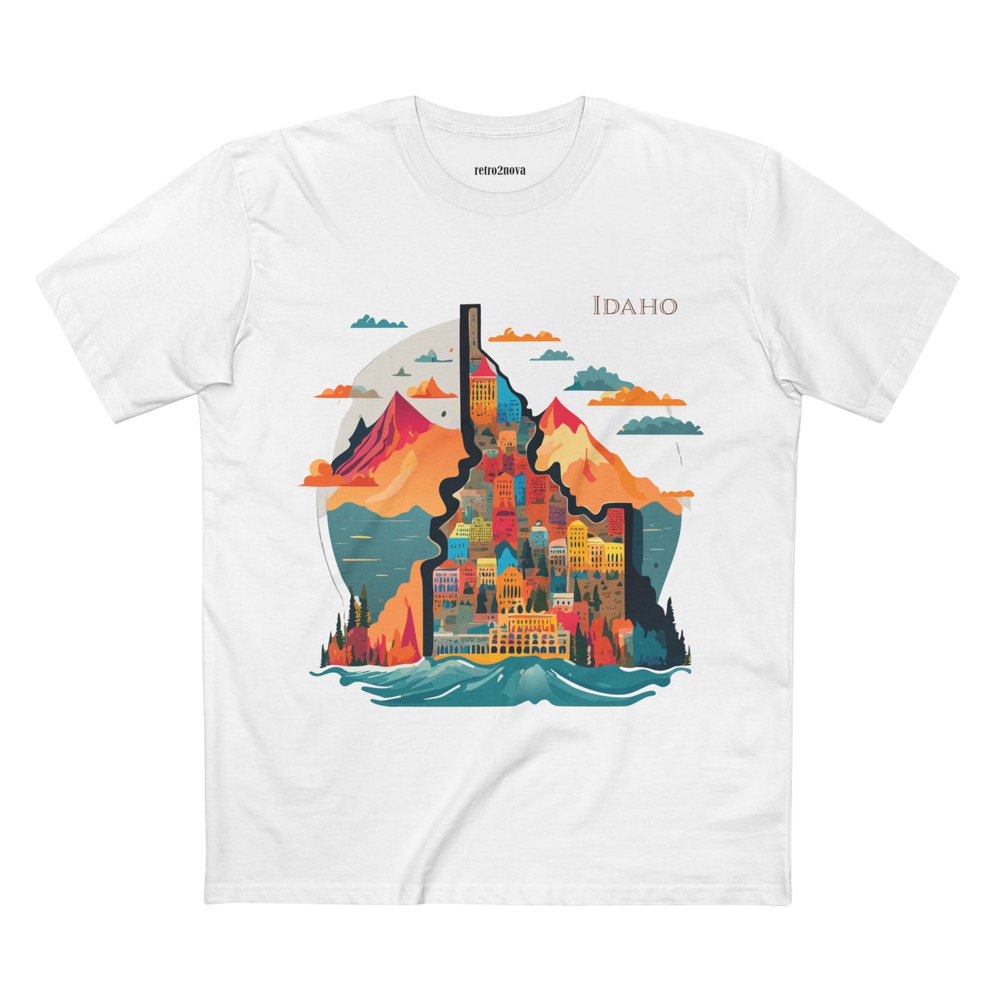 US State Shirts, Idaho Shirt