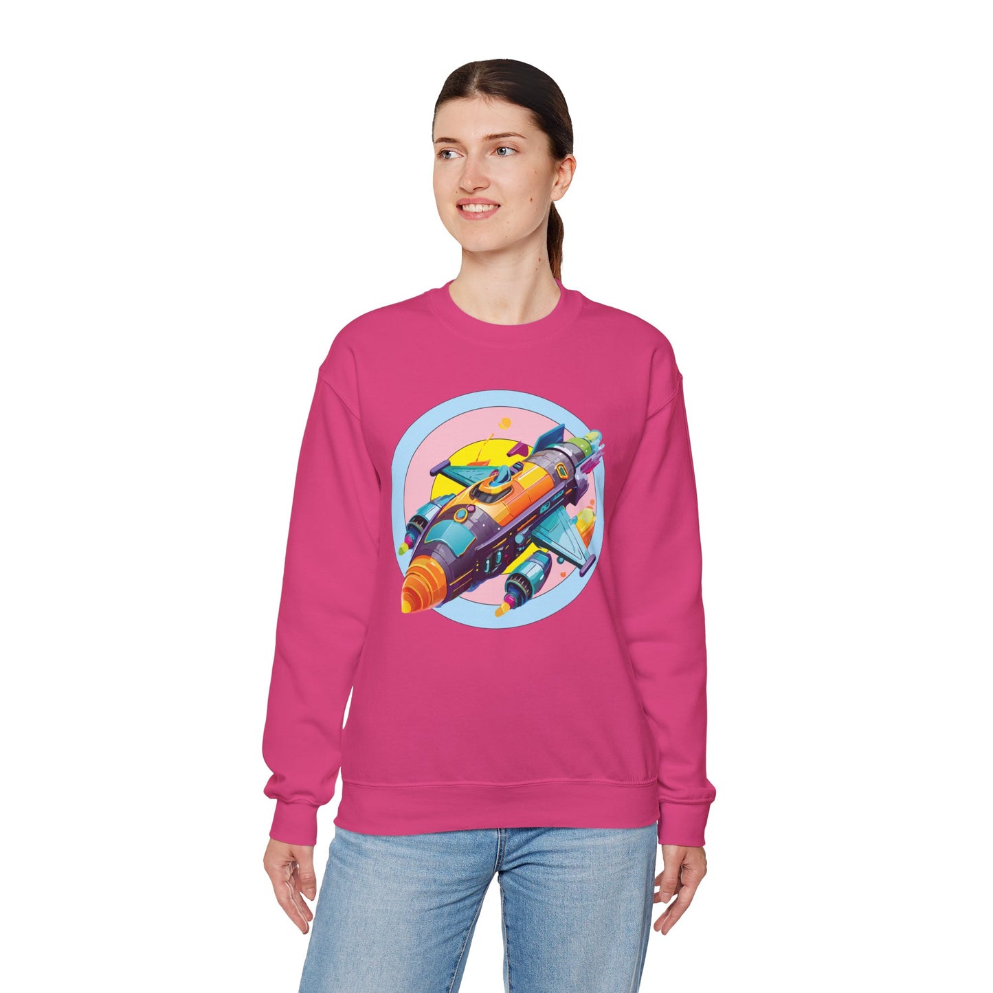 Space Shuttle Sweatshirt, Cosmic Sweatshirt, Astronaut Sweatshirt, Space Cosmic Sweatshirt