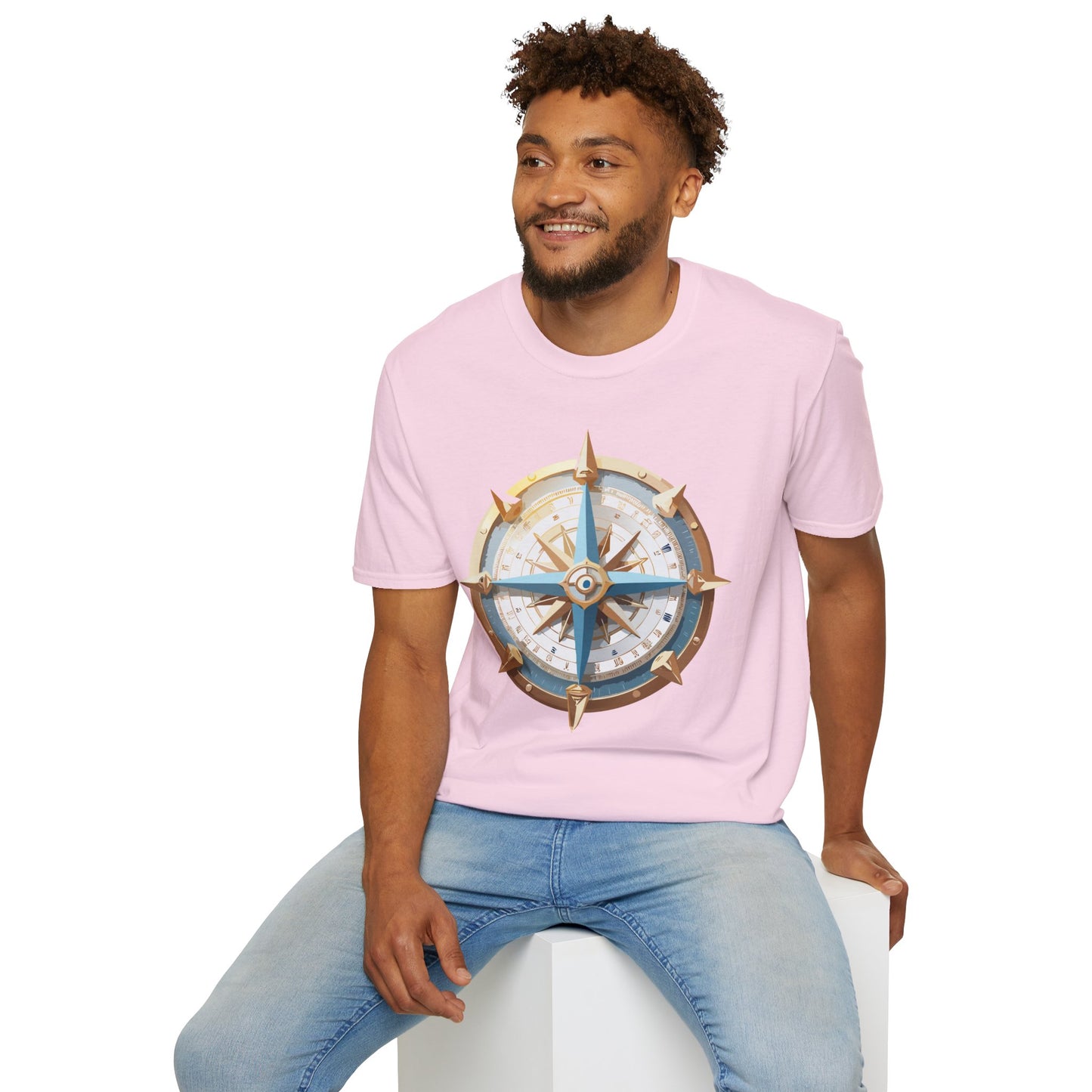 Compass T Shirt, Compass Shirt, Shirt with Compass, Navigator Shirt