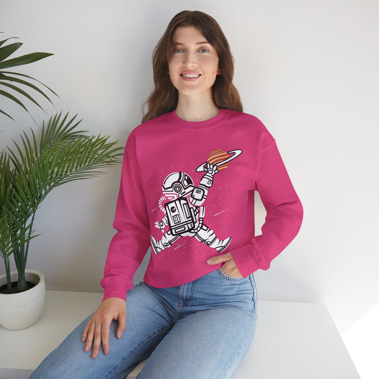 Space Shuttle Sweatshirt, Cosmic Sweatshirt, Astronaut Sweatshirt, Space Cosmic Sweatshirt