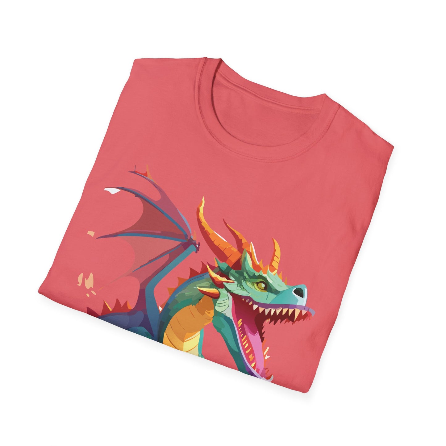 Dragon T Shirt, Dragon Shirt, Shirt with Animals, Animal Shirt