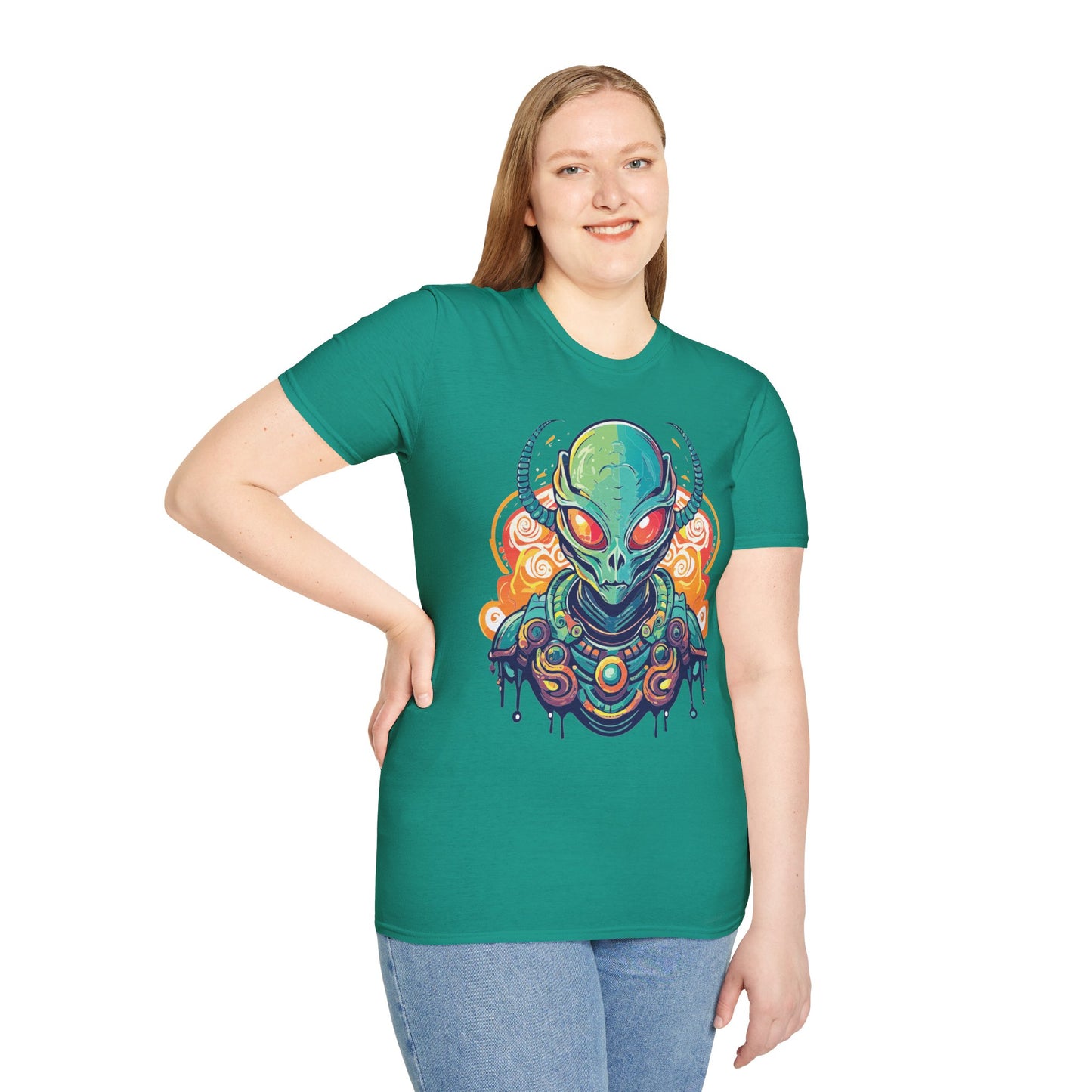 Alien T Shirt, Cosmos Shirt, Shirt with Aliens, Cosmo Shirts
