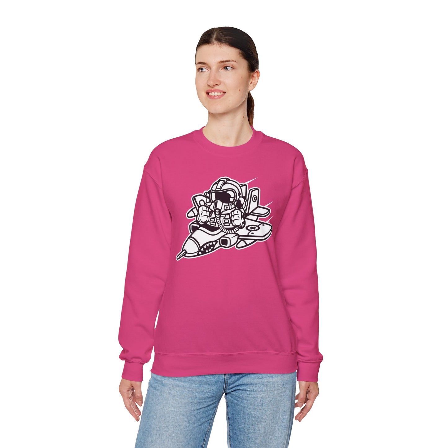 Space Shuttle Sweatshirt, Cosmic Sweatshirt, Astronaut Sweatshirt, Space Cosmic Sweatshirt