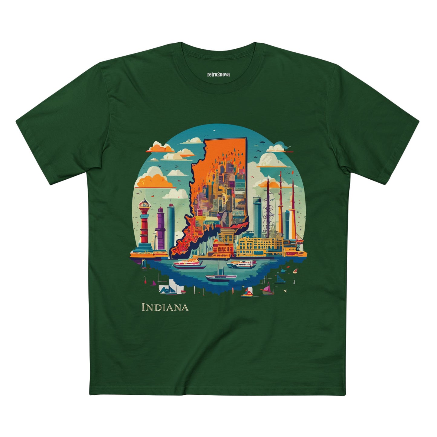 US State Shirts, Indiana Shirt