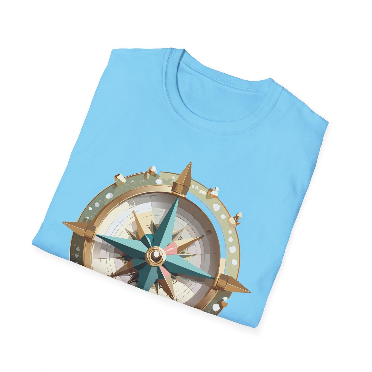 Compass T Shirt, Compass Shirt, Shirt with Compass, Navigator Shirt