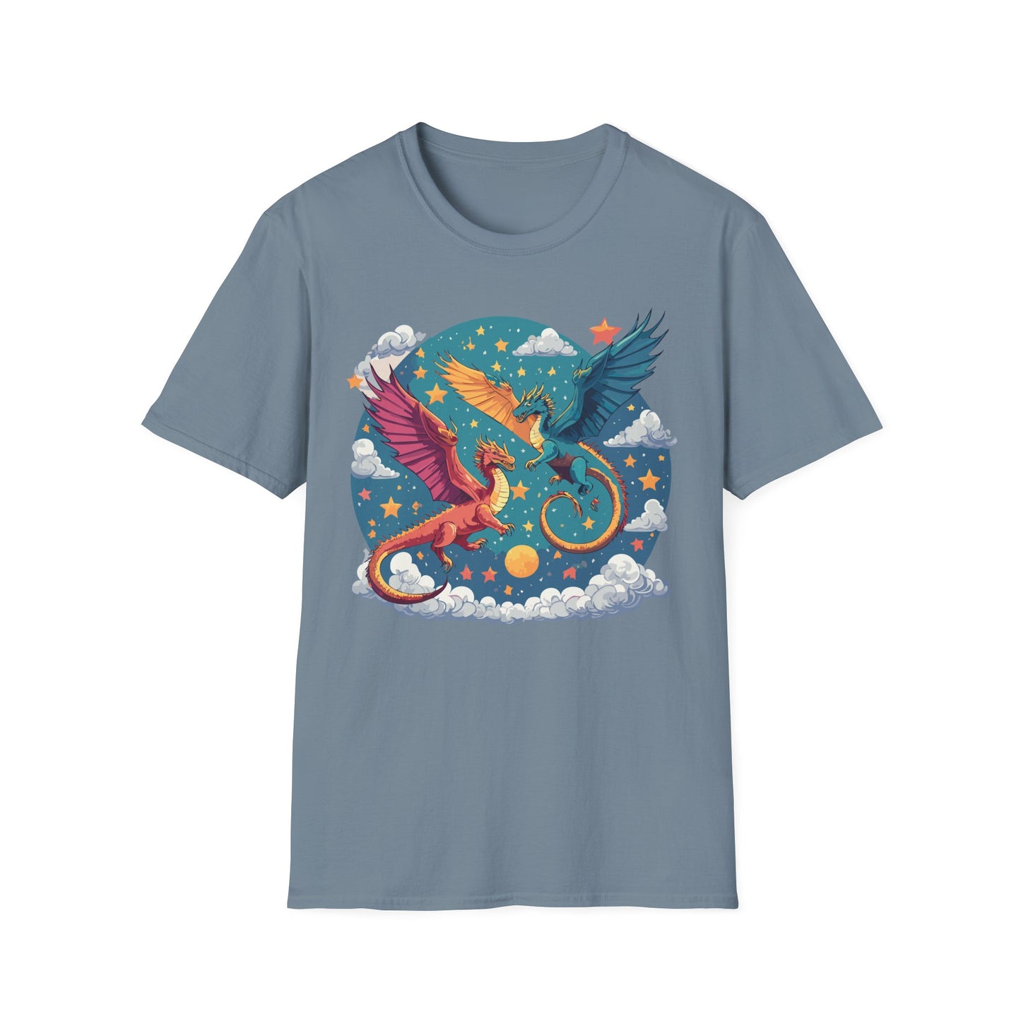 Dragon T Shirt, Dragon Shirt, Shirt with Animals, Animal Shirt