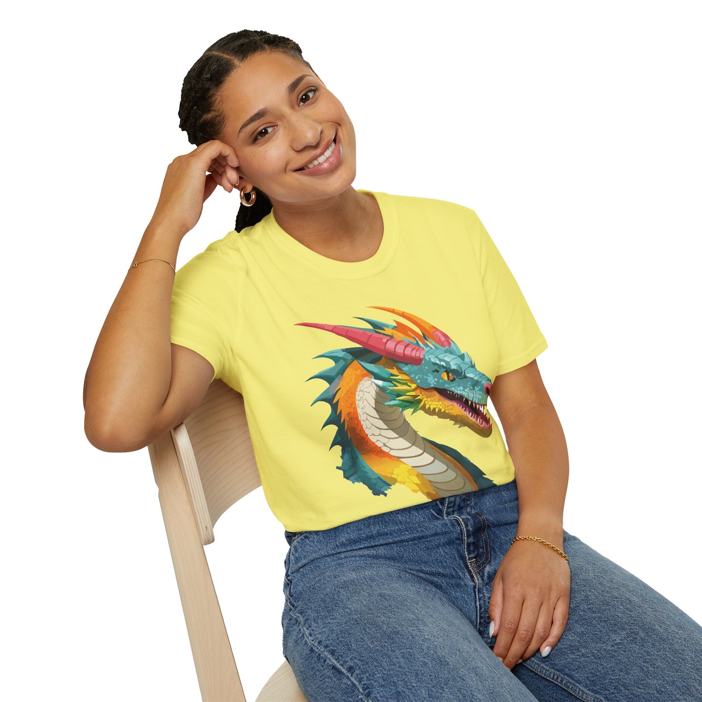 Dragon T Shirt, Dragon Shirt, Shirt with Animals, Animal Shirt