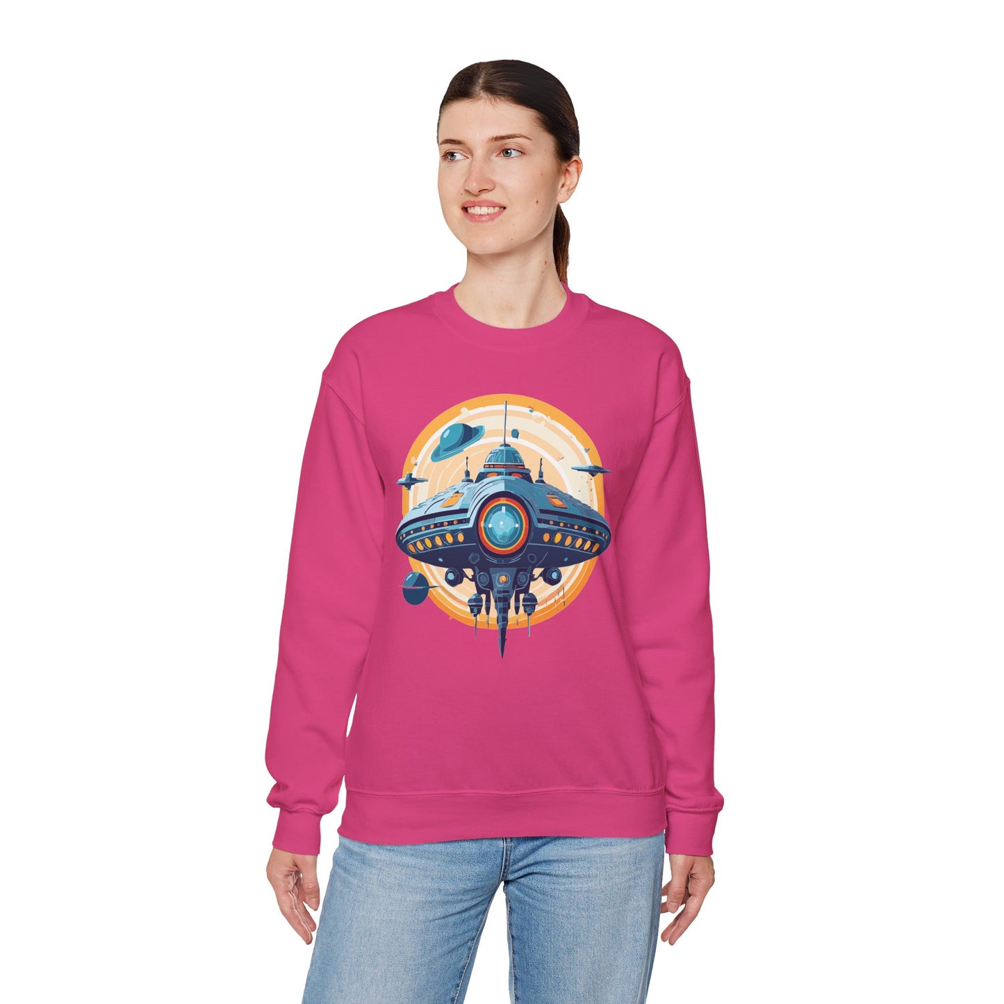 Space Shuttle Sweatshirt, Cosmic Sweatshirt, Astronaut Sweatshirt, Space Cosmic Sweatshirt