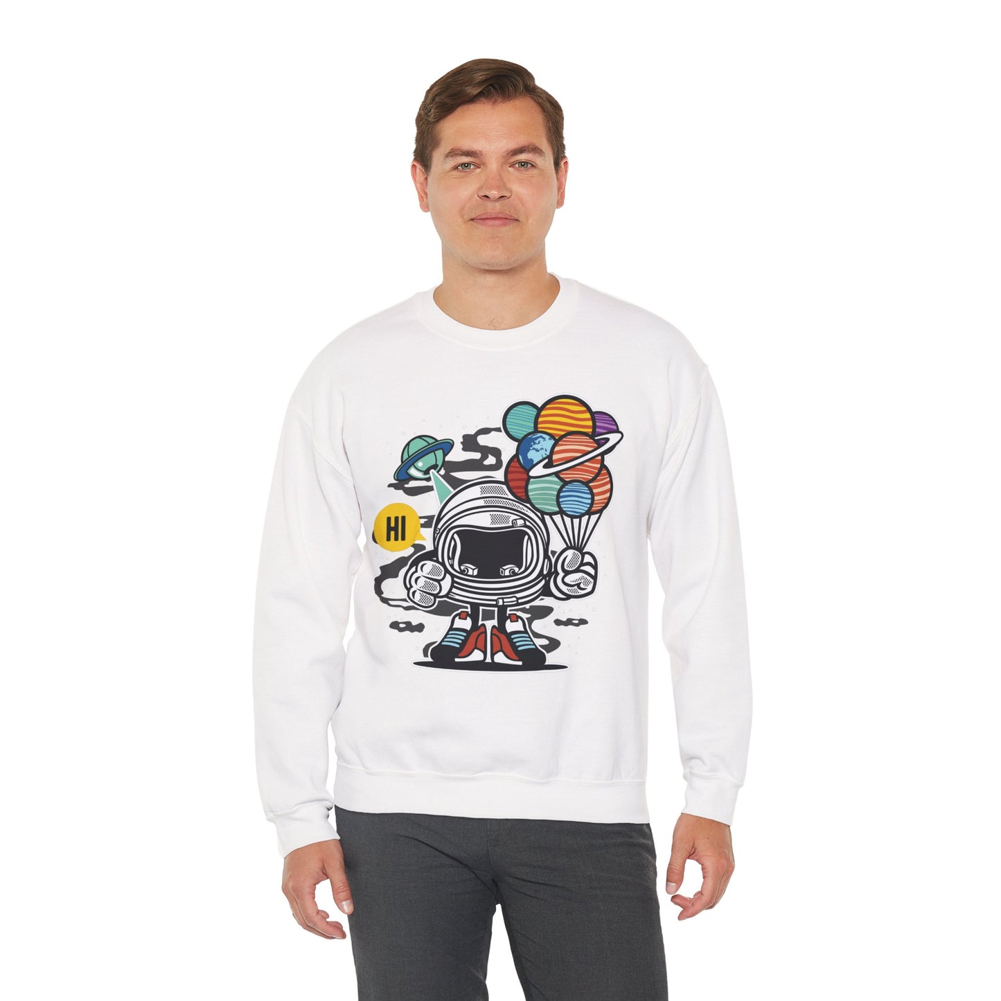 Space Shuttle Sweatshirt, Cosmic Sweatshirt, Astronaut Sweatshirt, Space Cosmic Sweatshirt