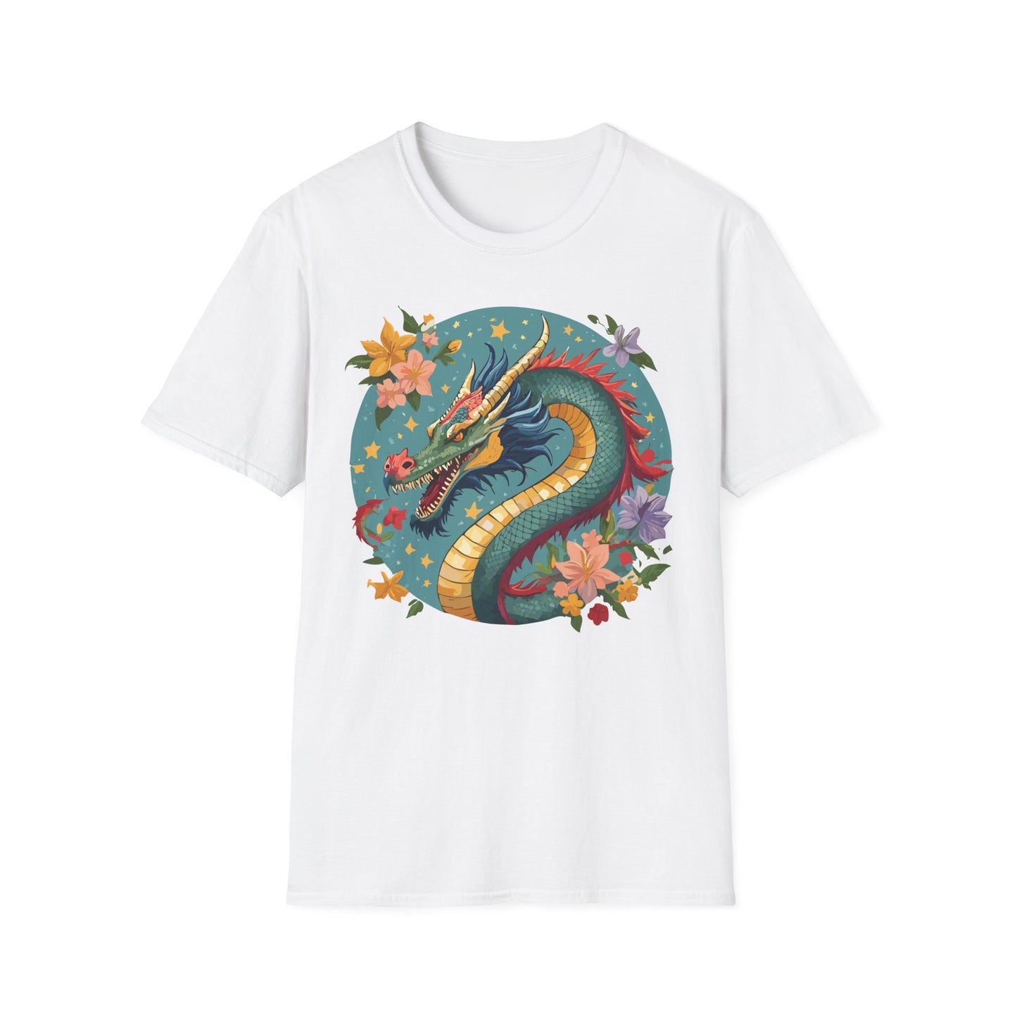 Dragon T Shirt, Dragon Shirt, Shirt with Animals, Animal Shirt