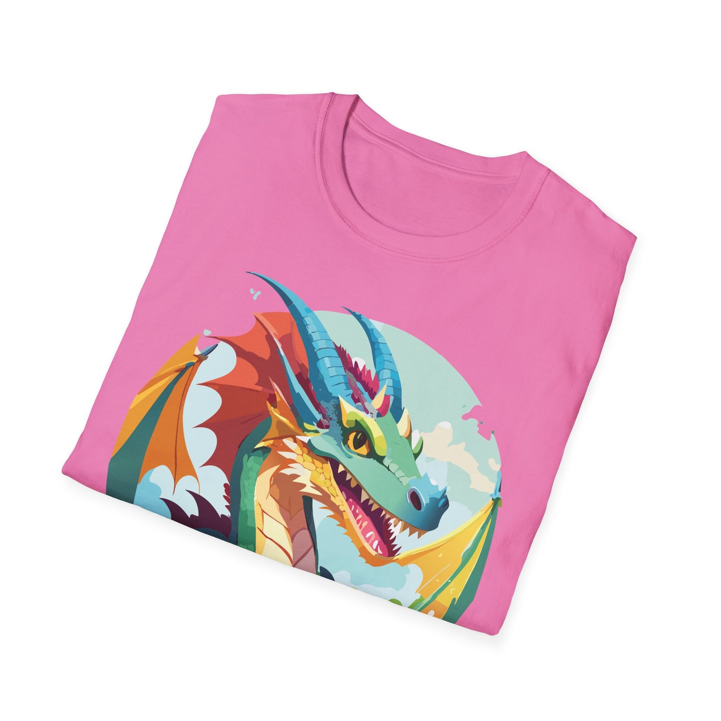 Dragon T Shirt, Dragon Shirt, Shirt with Animals, Animal Shirt