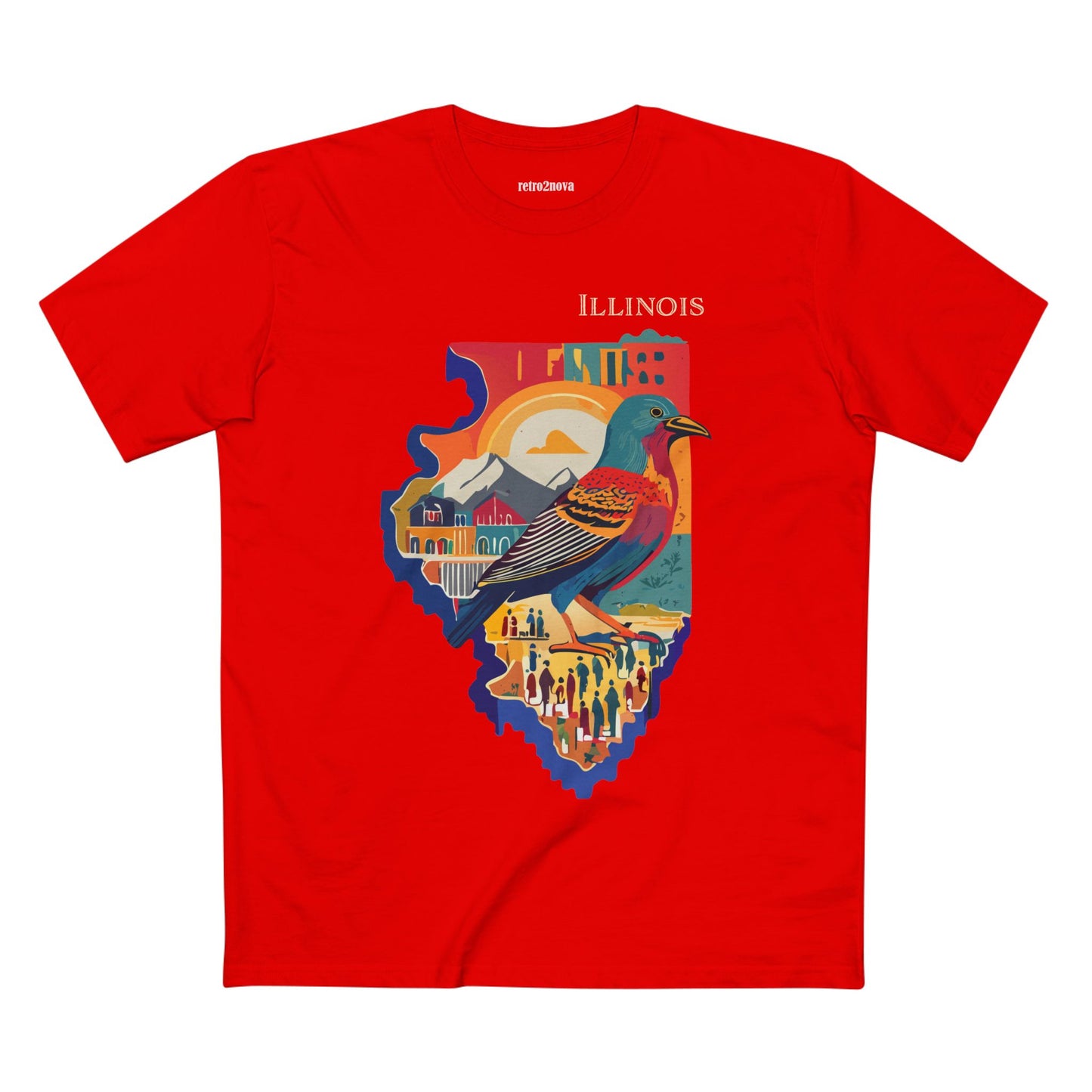 US State Shirts, Illinois Shirt