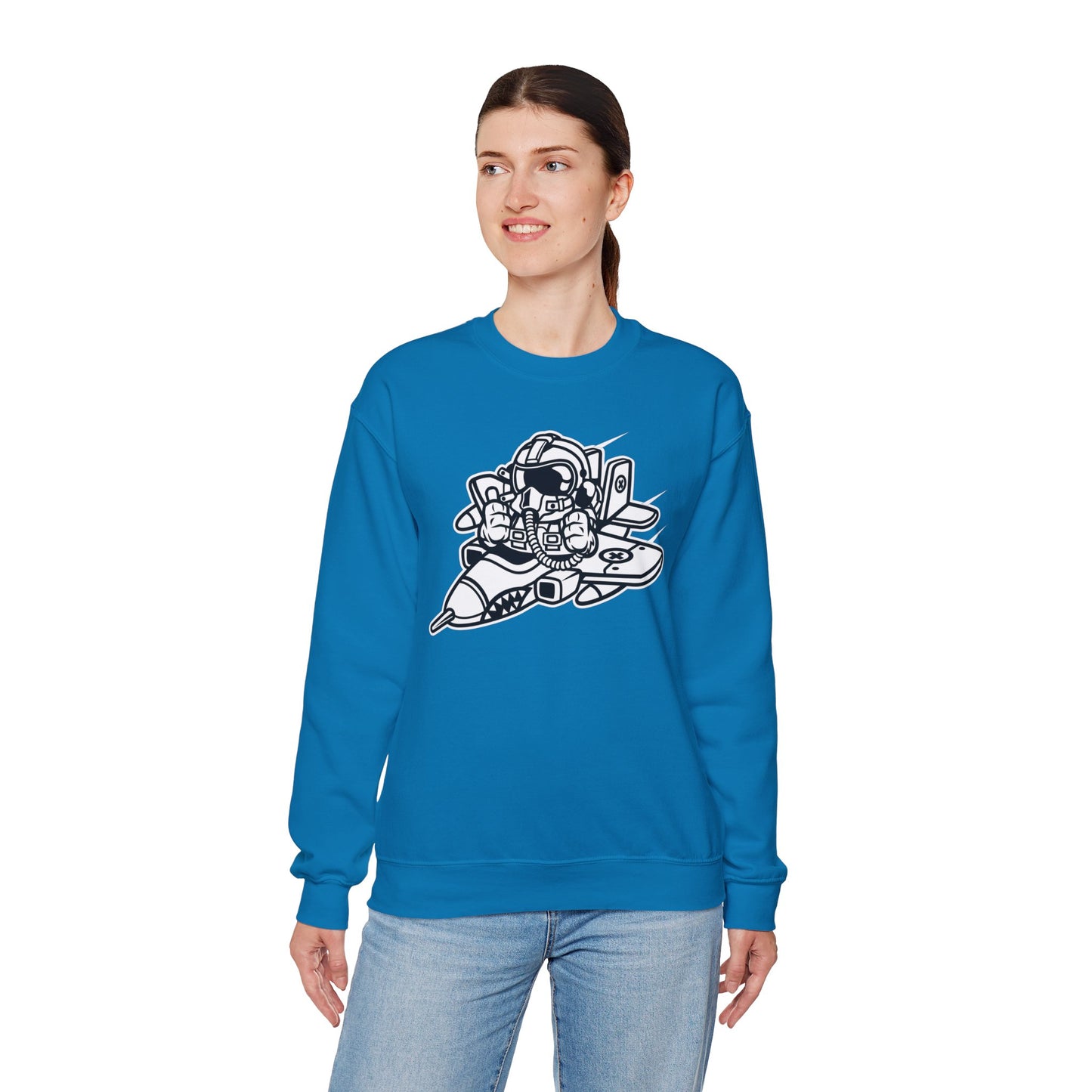 Space Shuttle Sweatshirt, Cosmic Sweatshirt, Astronaut Sweatshirt, Space Cosmic Sweatshirt