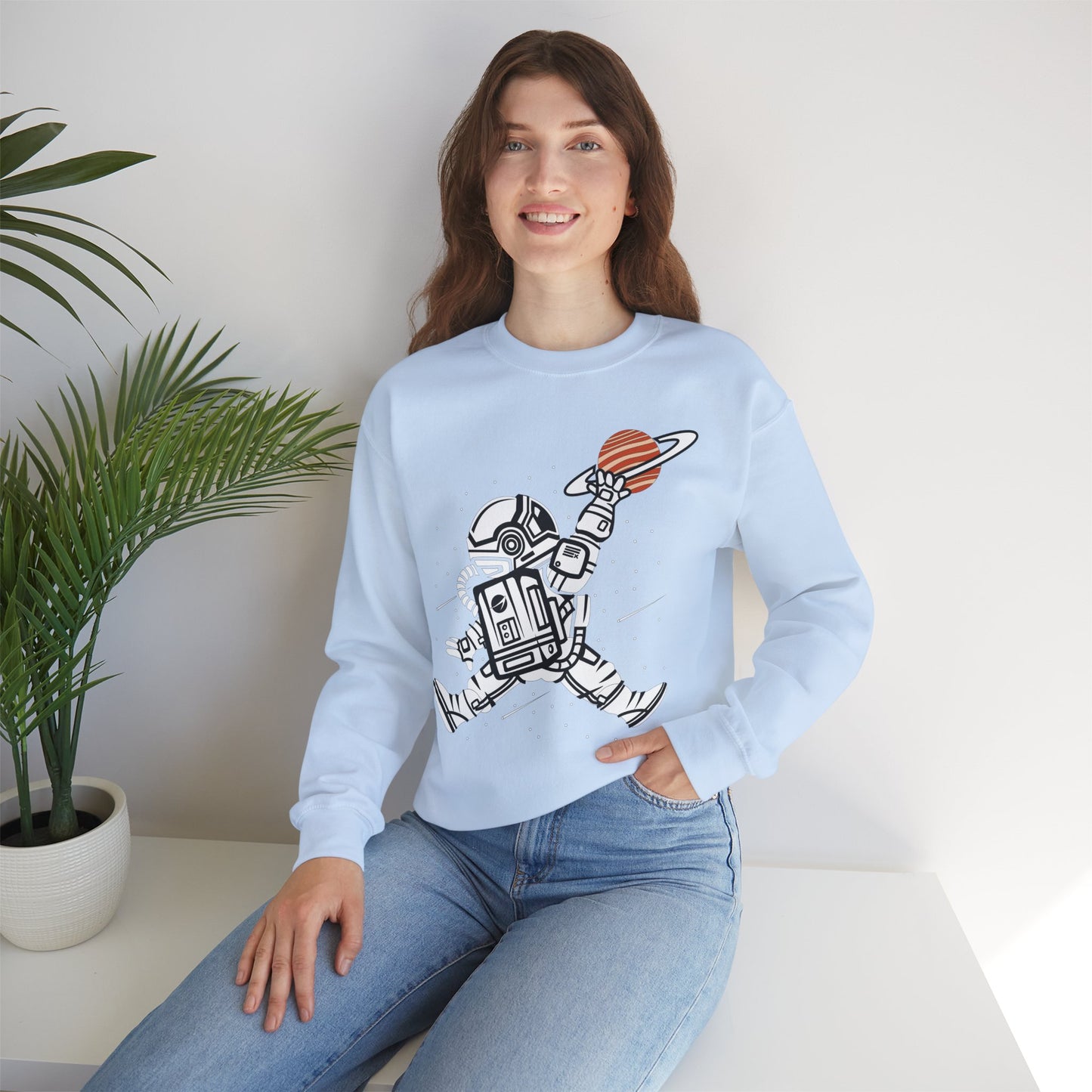 Space Shuttle Sweatshirt, Cosmic Sweatshirt, Astronaut Sweatshirt, Space Cosmic Sweatshirt