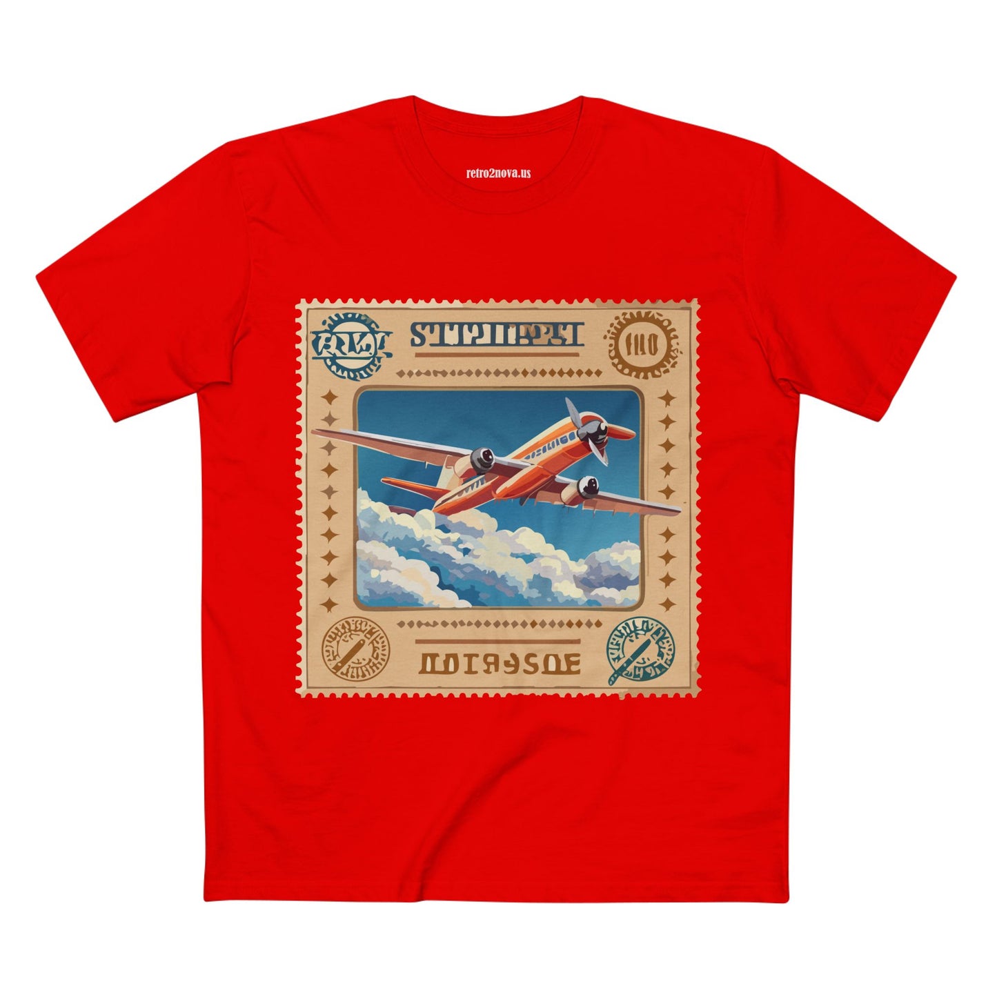 Stamp Shirt, Postage Stamp Shirt