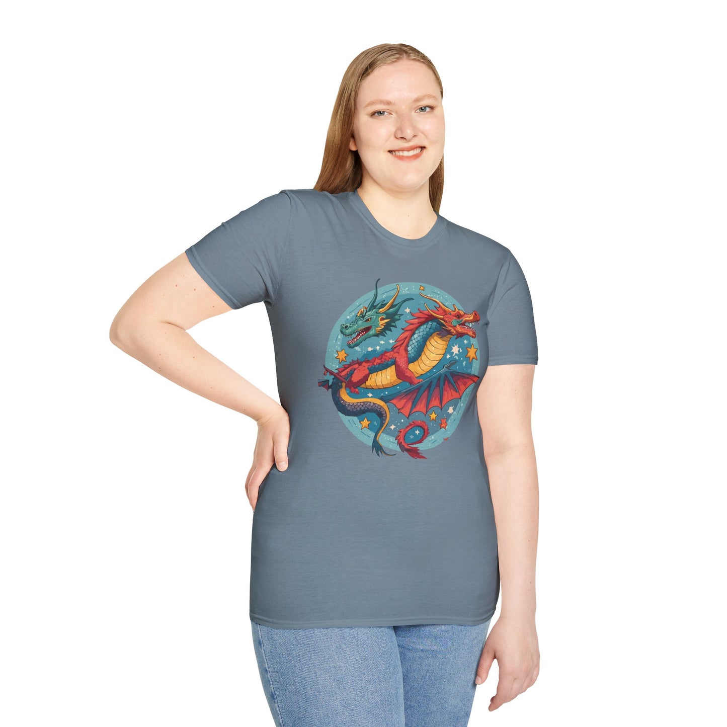 Dragon T Shirt, Dragon Shirt, Shirt with Animals, Animal Shirt