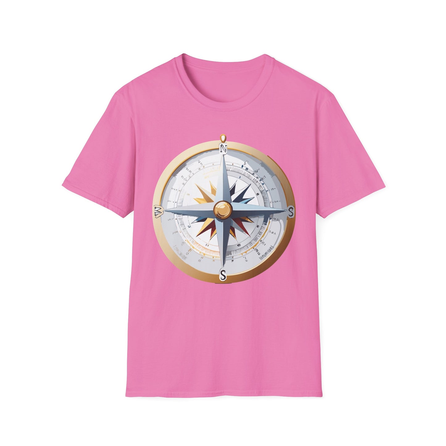 Compass T Shirt, Compass Shirt, Shirt with Compass, Navigator Shirt