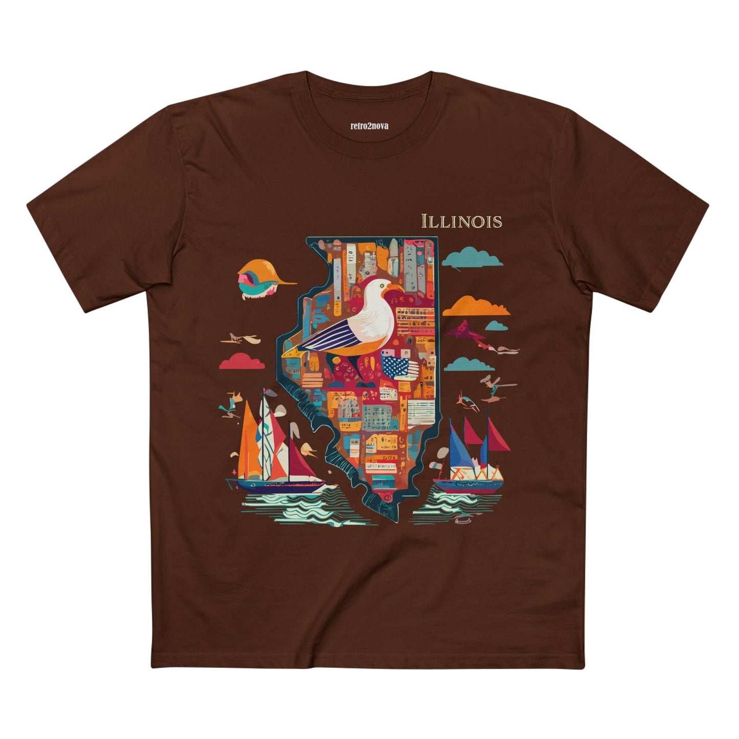 US State Shirts, Illinois Shirt